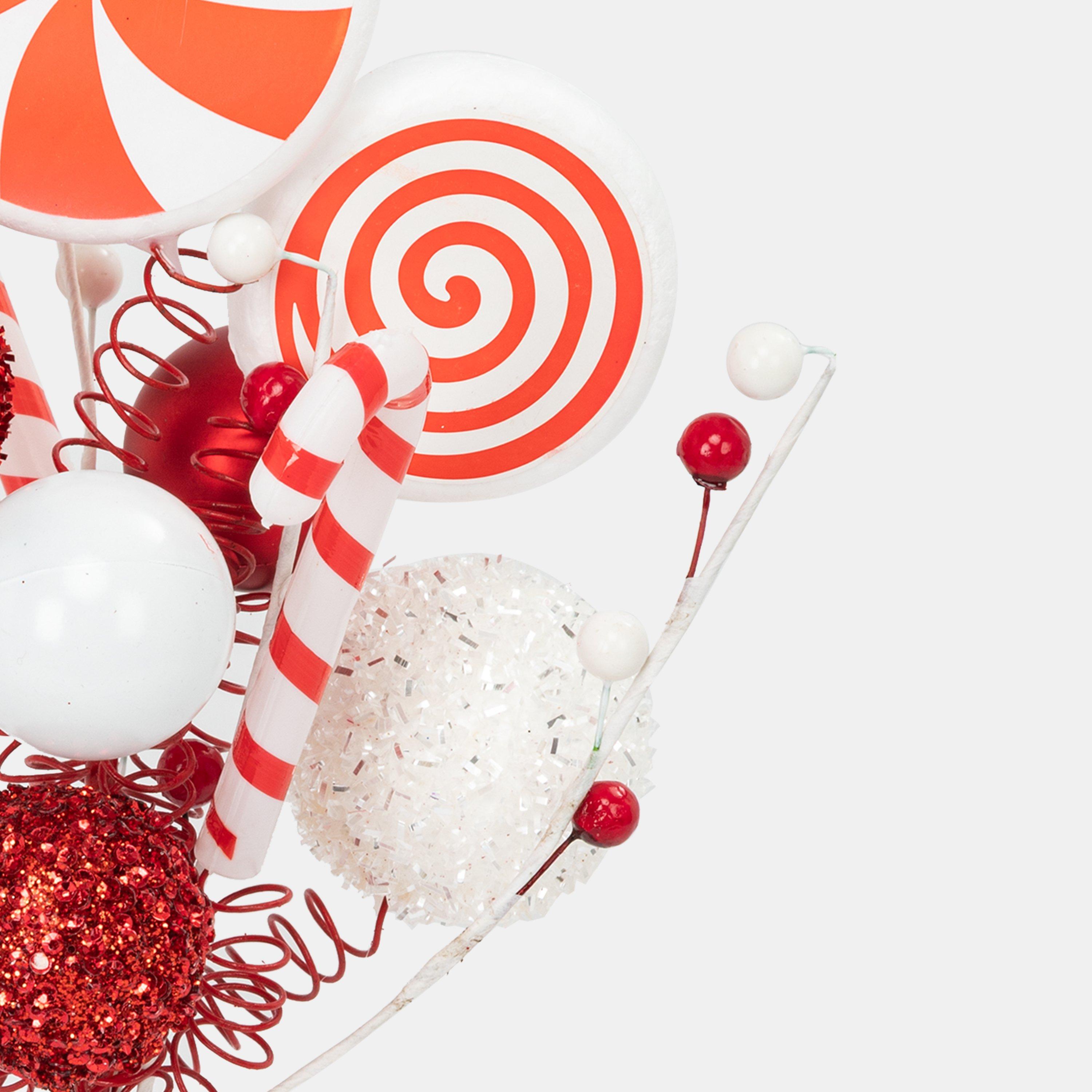 Candy Cane - The Spirit Of Christmas - Tree Topper 54 Candy Cane One Size - 2