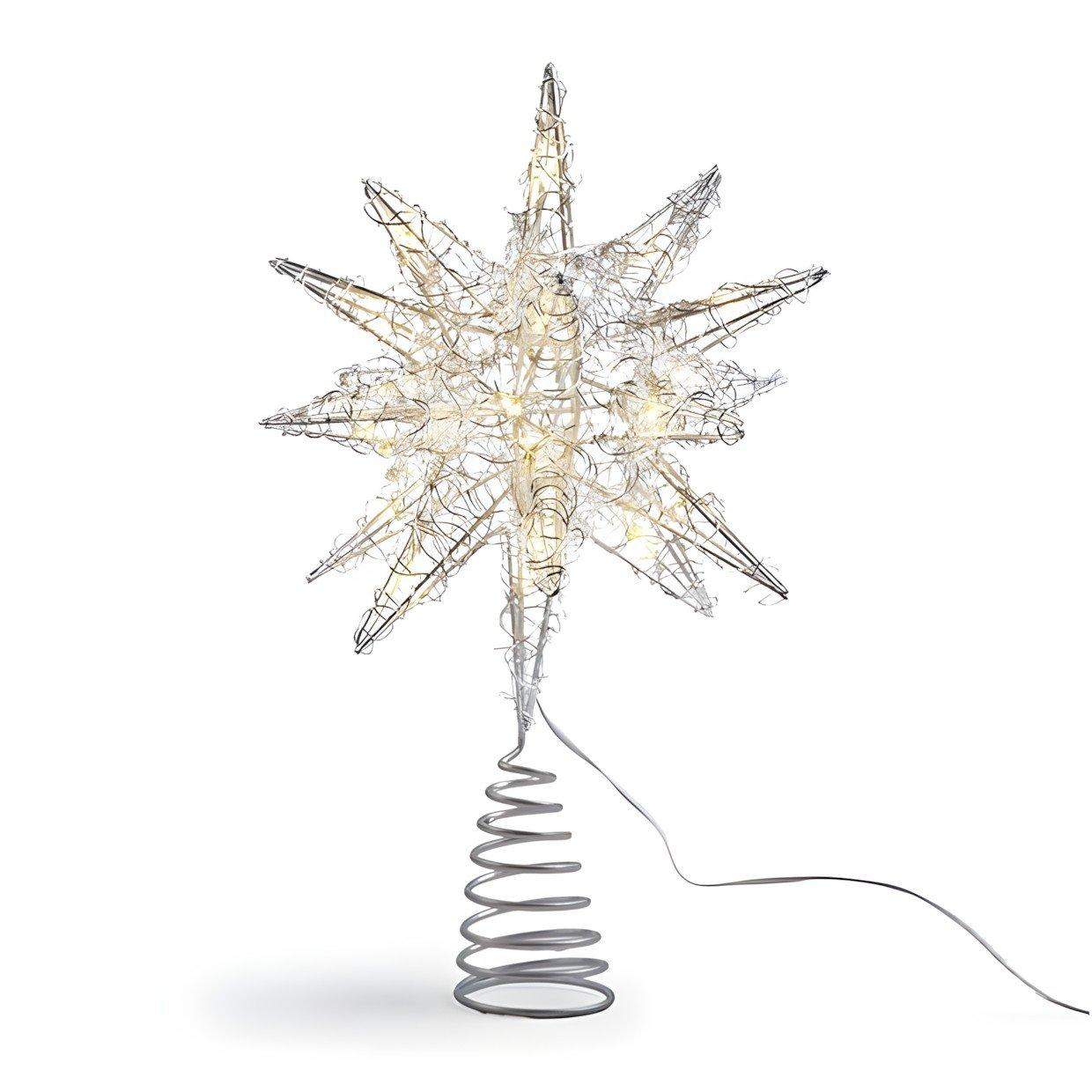 Argent - The Spirit Of Christmas - LED Tree Top 54 Silver One Size - 2