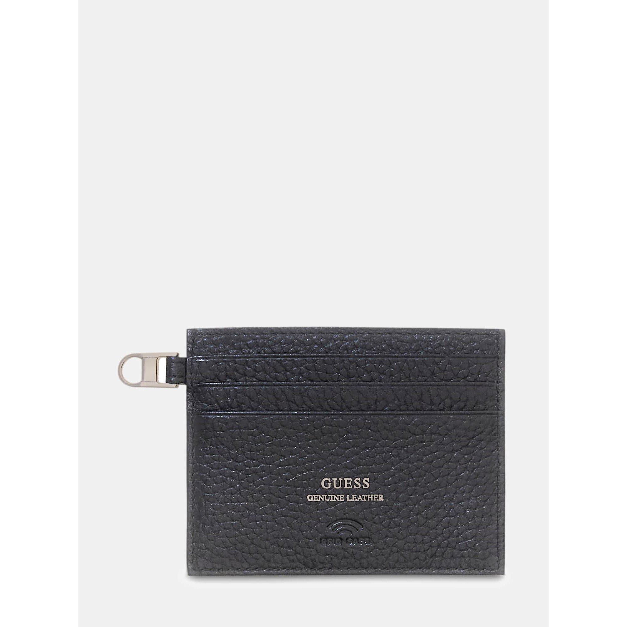 Black - Guess - Men's Monaco Card Holder - 2