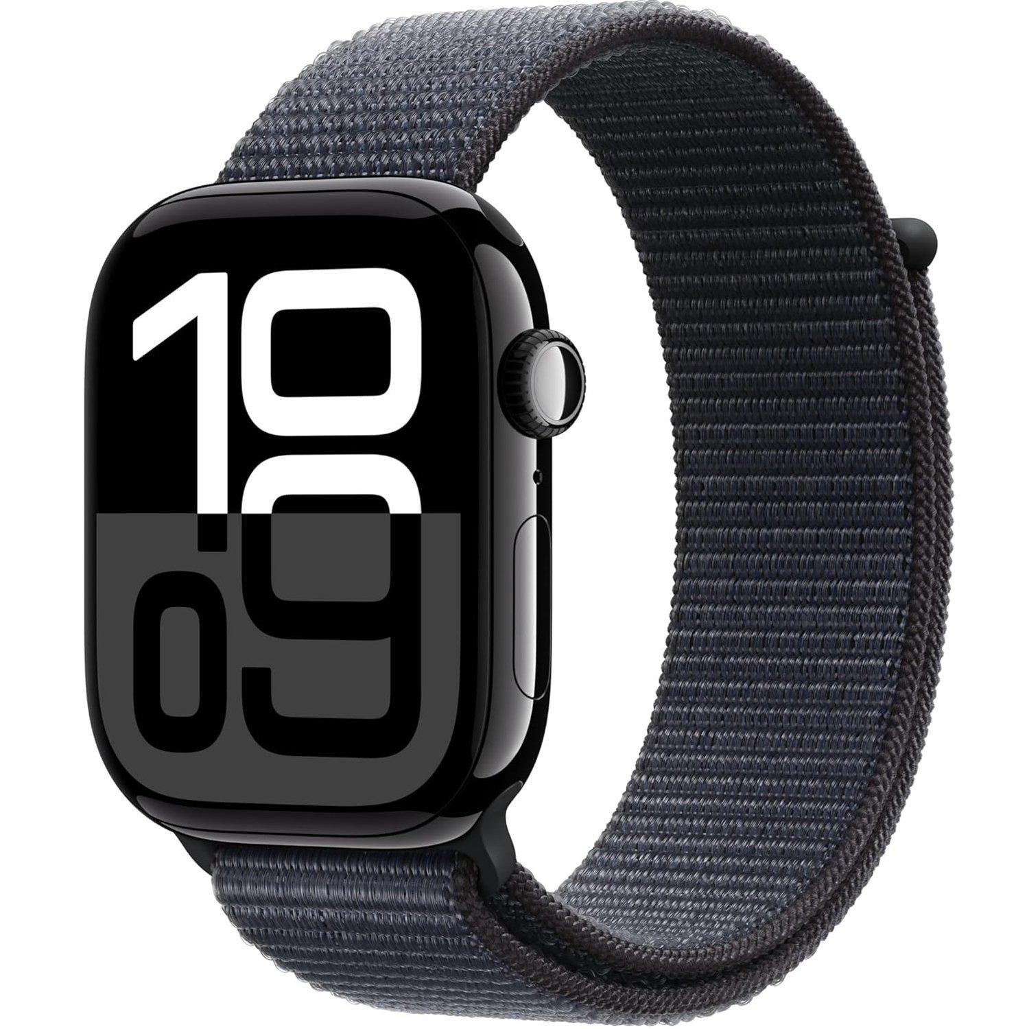 Ink - Apple - Watch Series 10 GPS 46mm Sport Loop - 1