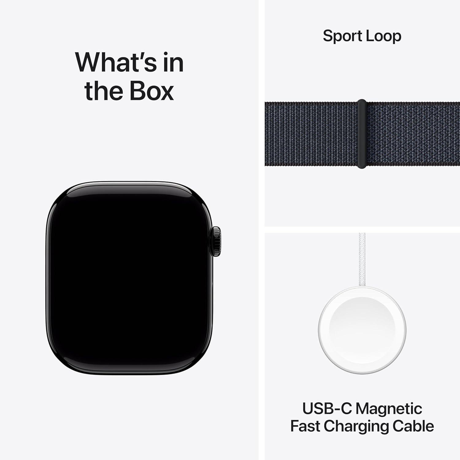 Ink - Apple - Apple Watch Series 10 GPS 46mm Sport Loop - 6