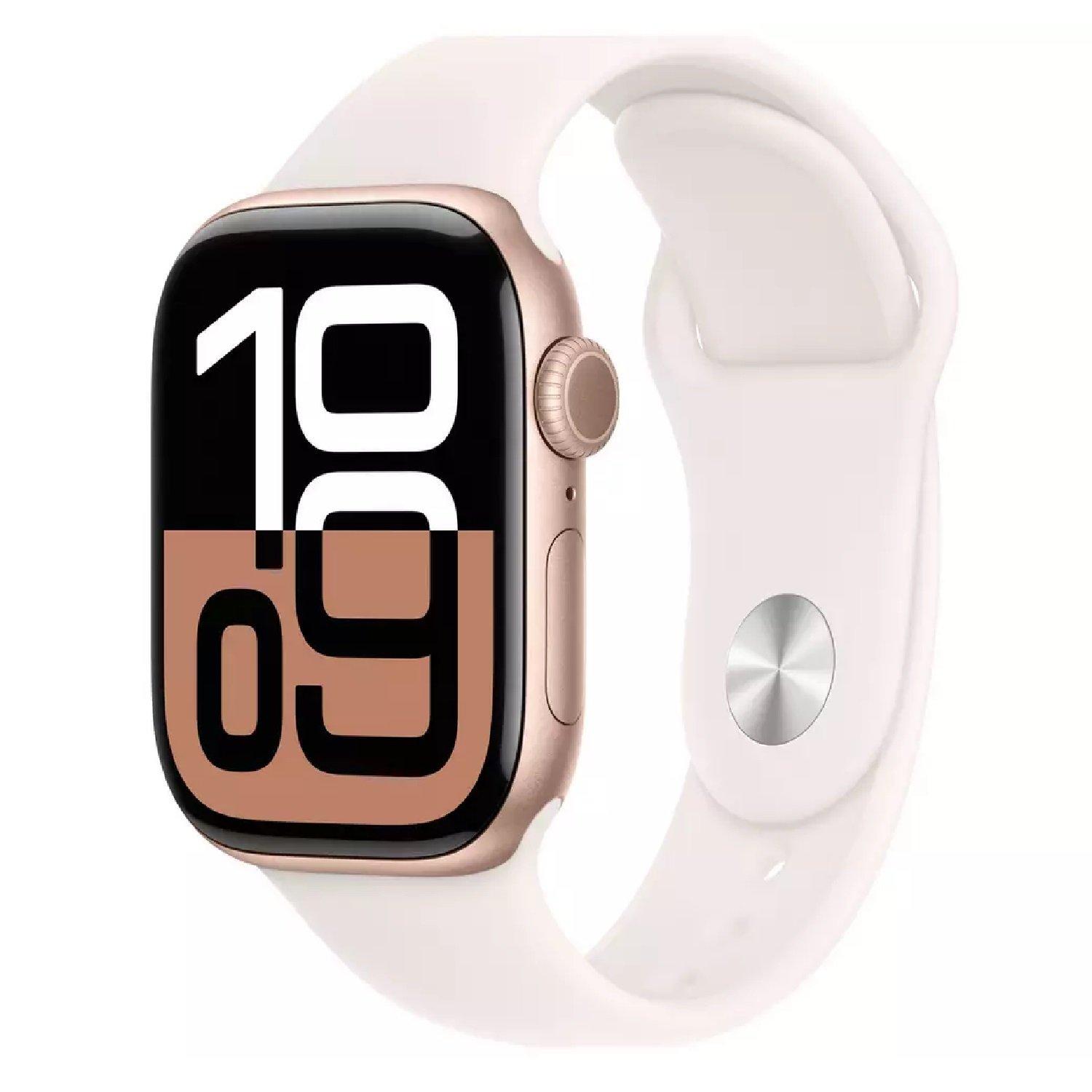 Rose Gold - Apple - Watch Series 10 GPS + Cellular 42mm - 1