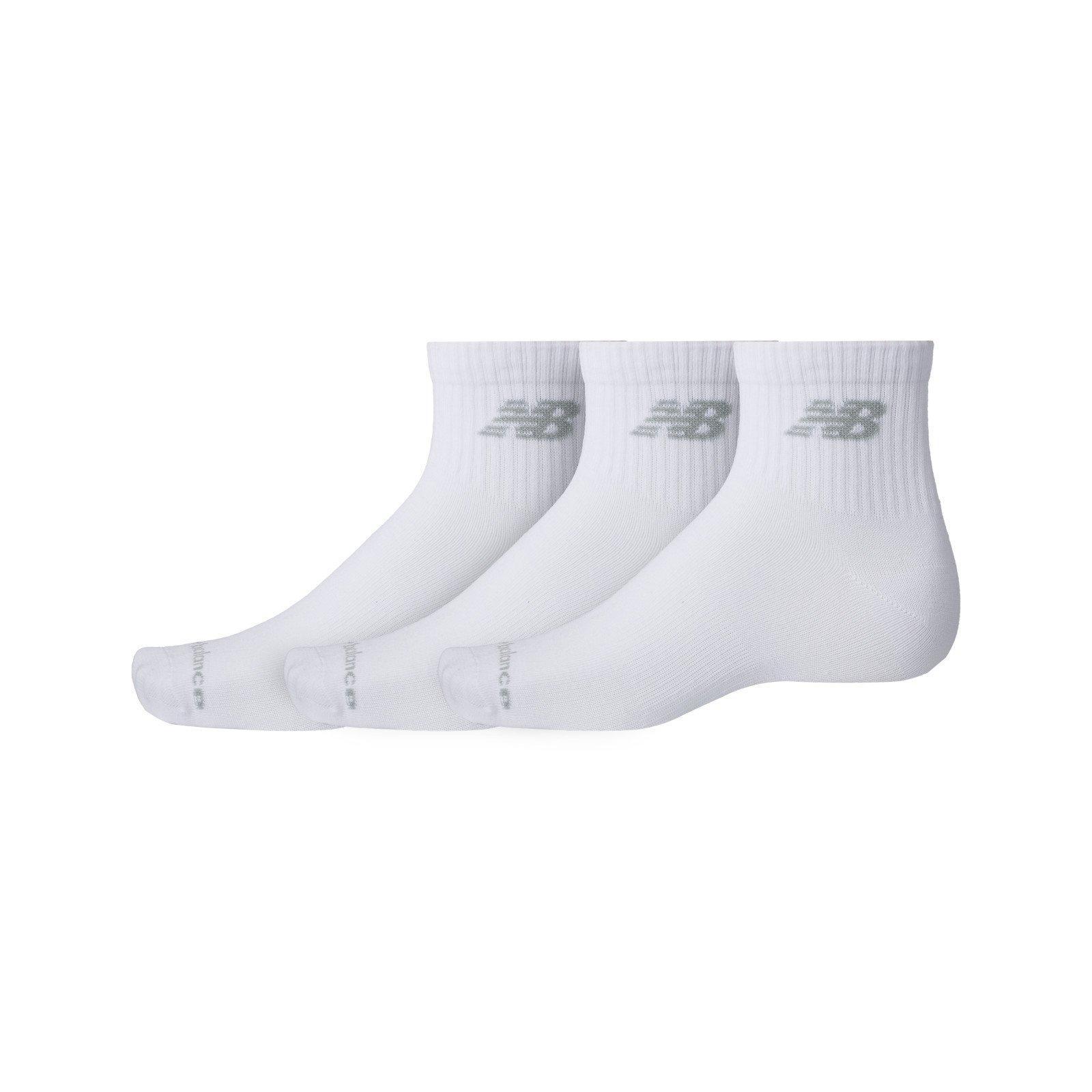 White - New Balance - Men's NB Perform Ankle Trainer Socks