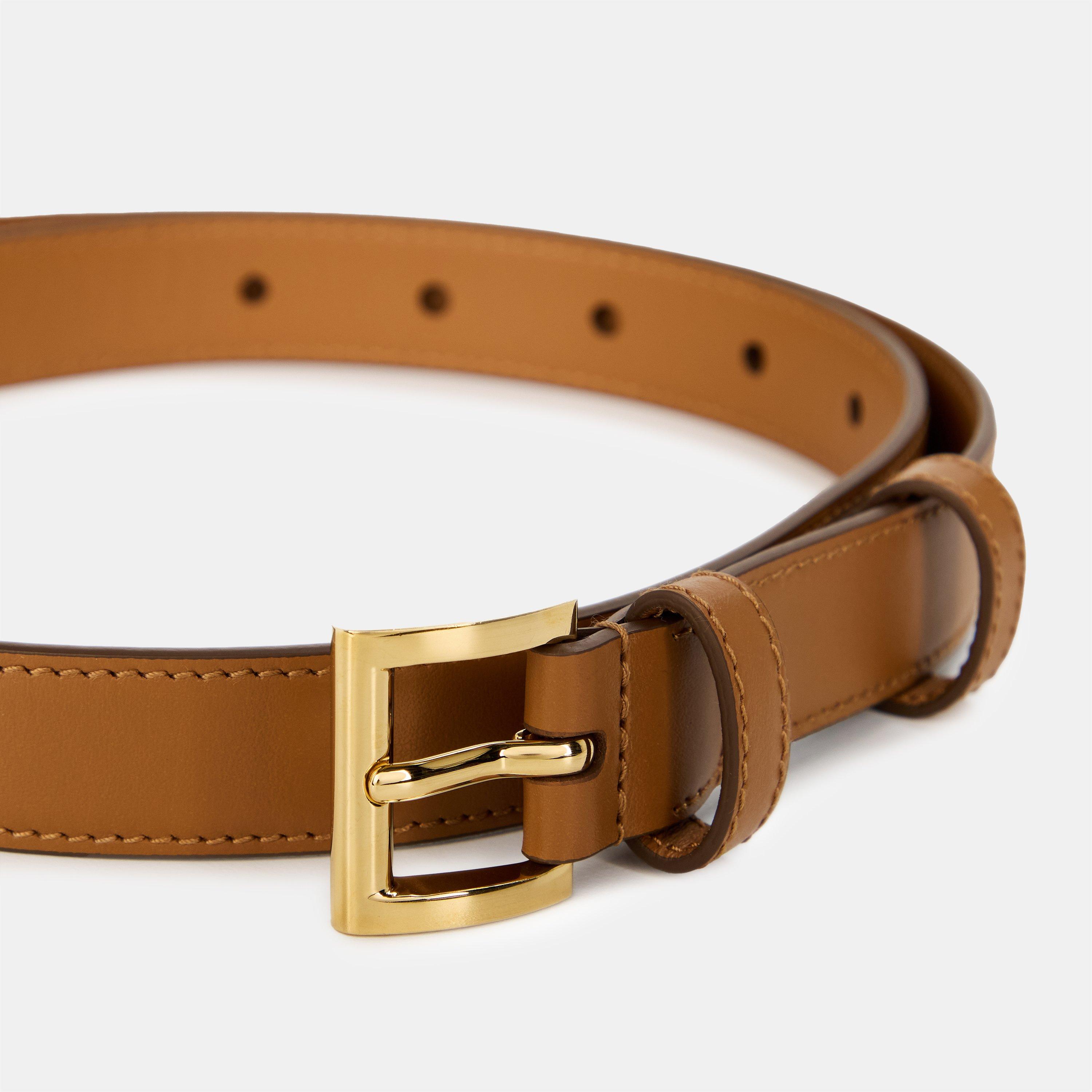 Caramel - Prada - Triangle Logo Belt - 3