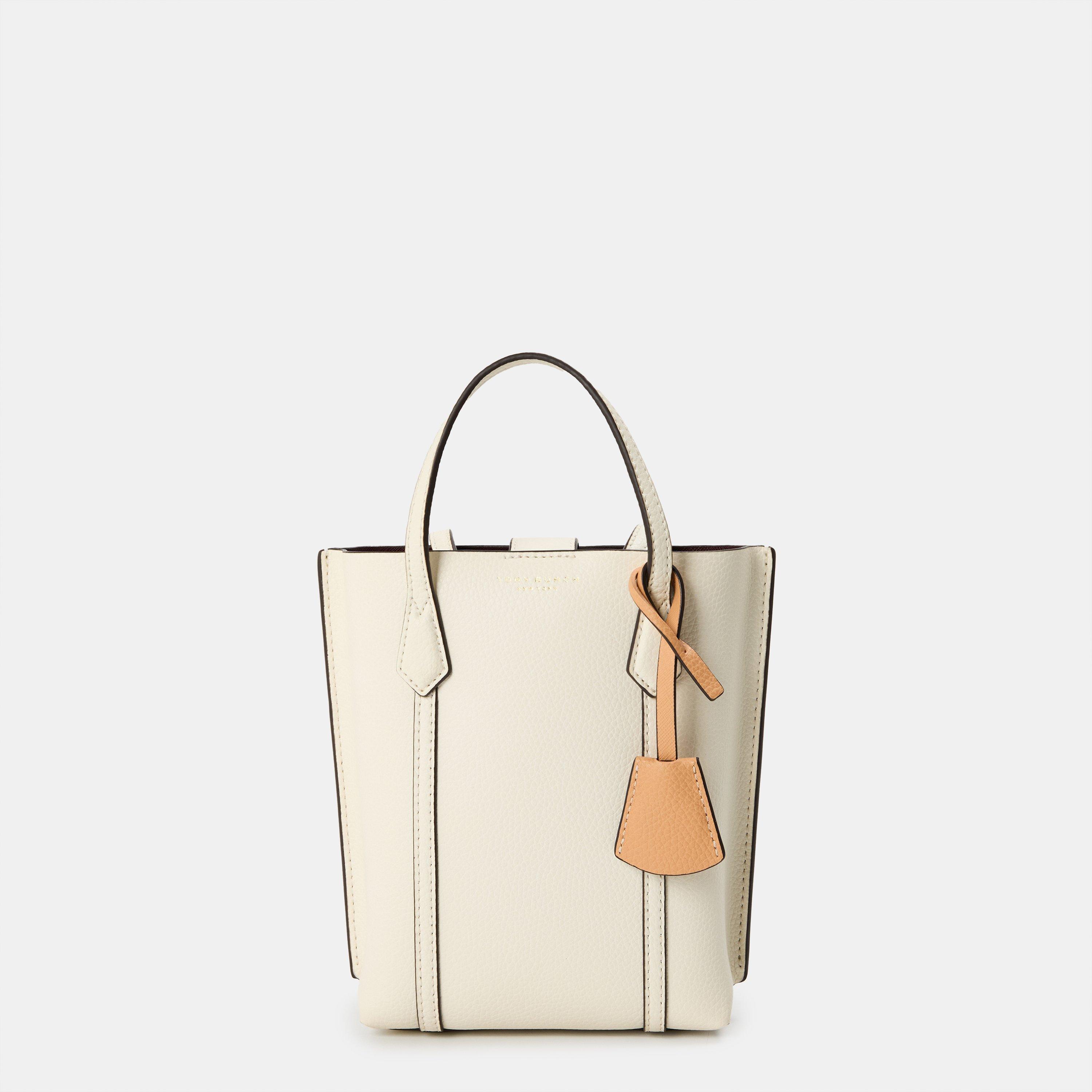 New Ivory - Tory Burch - Women's Mini Tote Bag - 1