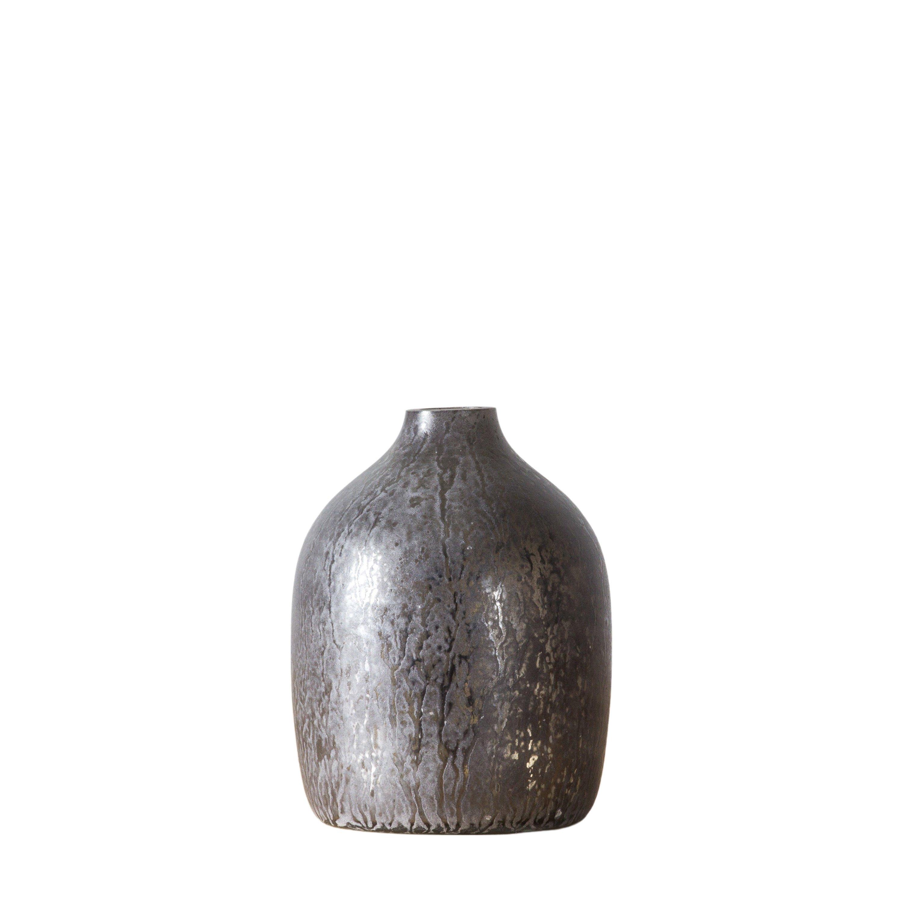 Gallery  Soloman Vase - Grey - Small