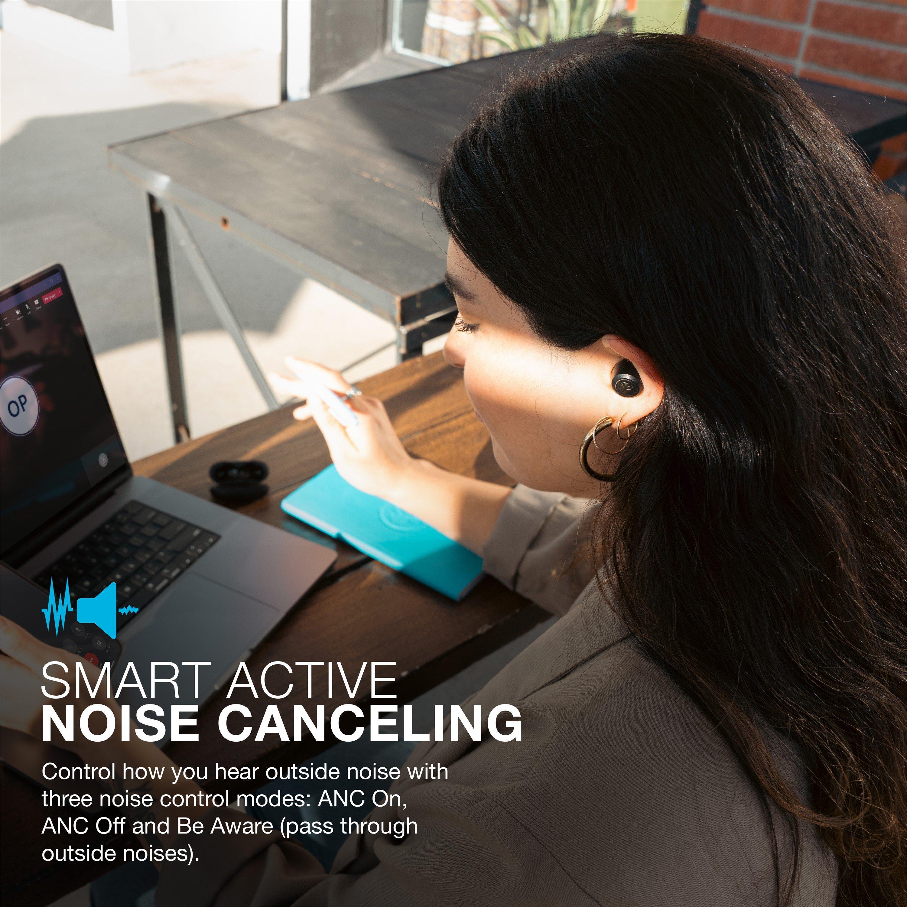 Multi - JLab - JLab JBuds ANC 3 True Wireless Earbuds - Black - 5