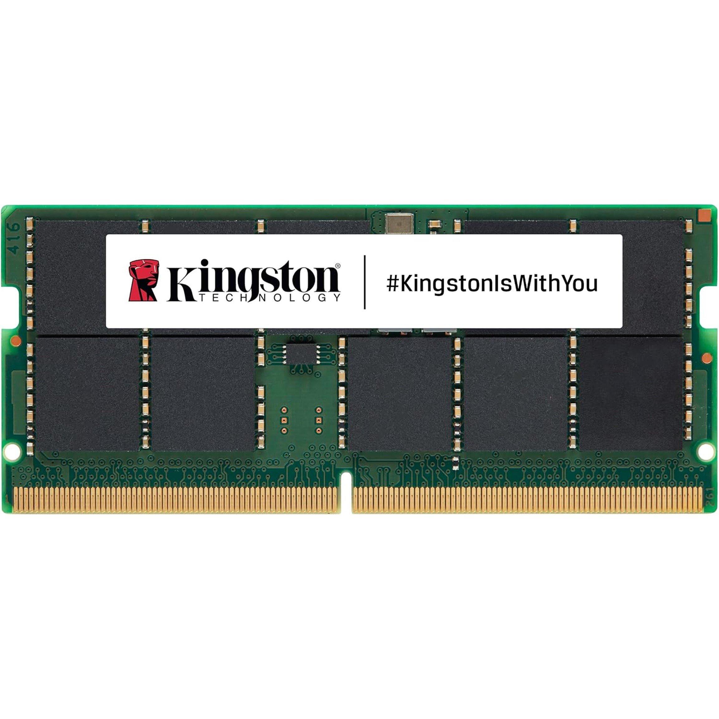 Black - Kingston Technology - 8GB DDR5 5600MT/s SODIMM KCP556SS6-8 Notebook Memory - 2