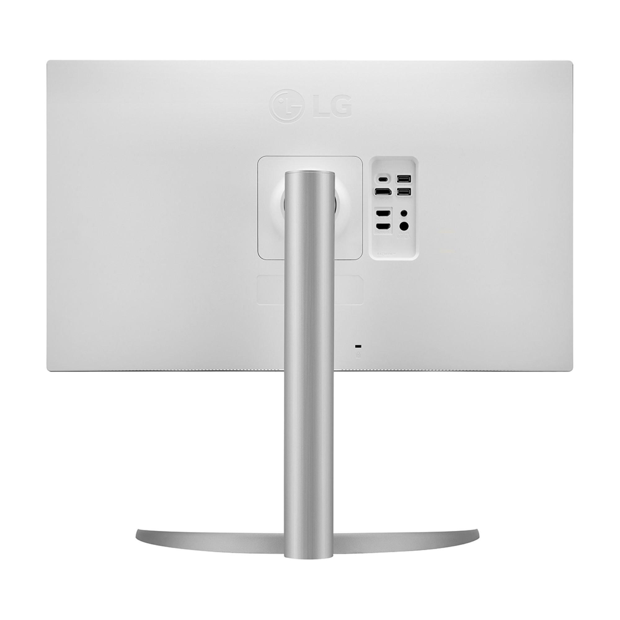 Silver - LG - LG 27UP850K-W 27 Inch UHD USB-C 4K IPS Monitor - 6