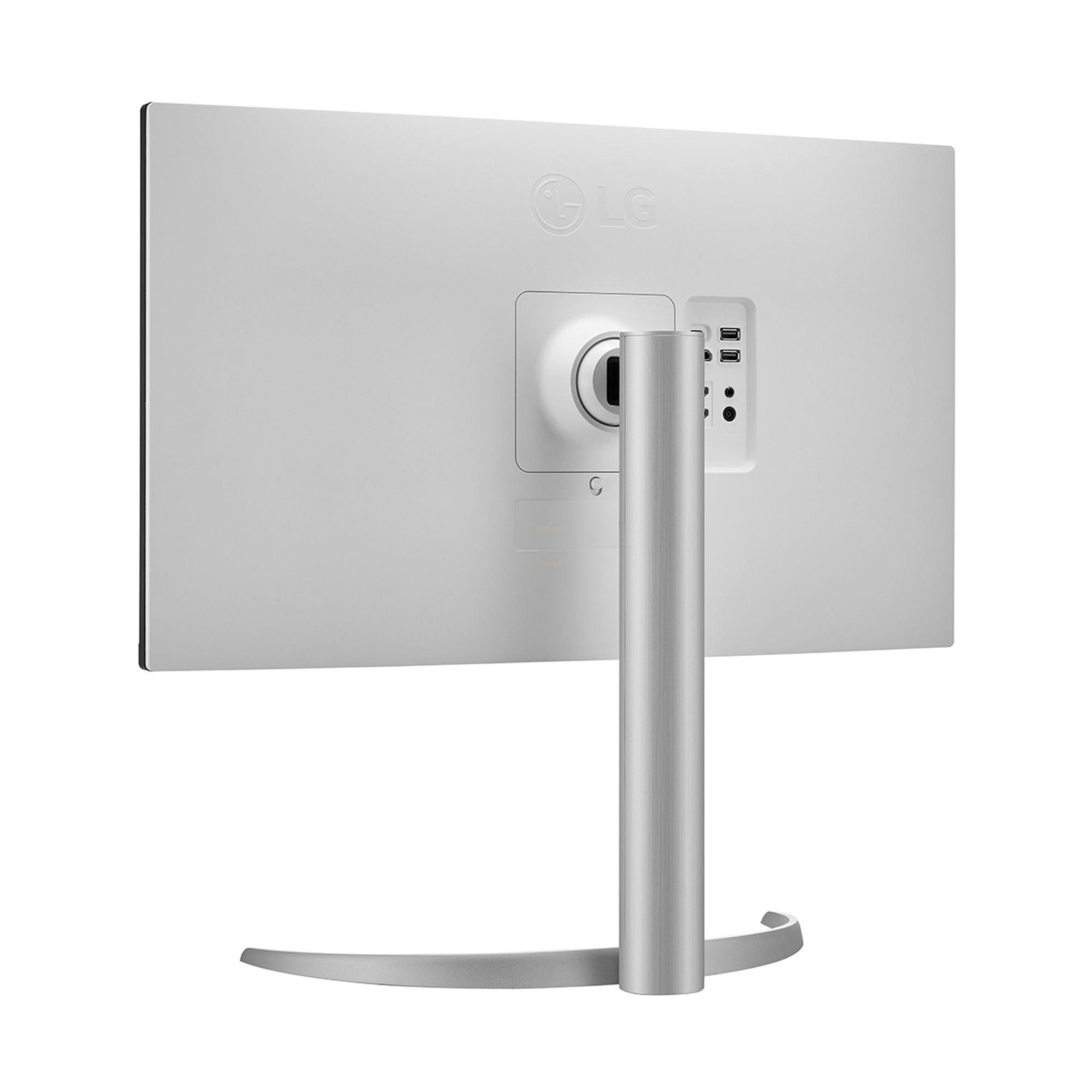 Silver - LG - LG 27UP850K-W 27 Inch UHD USB-C 4K IPS Monitor - 10