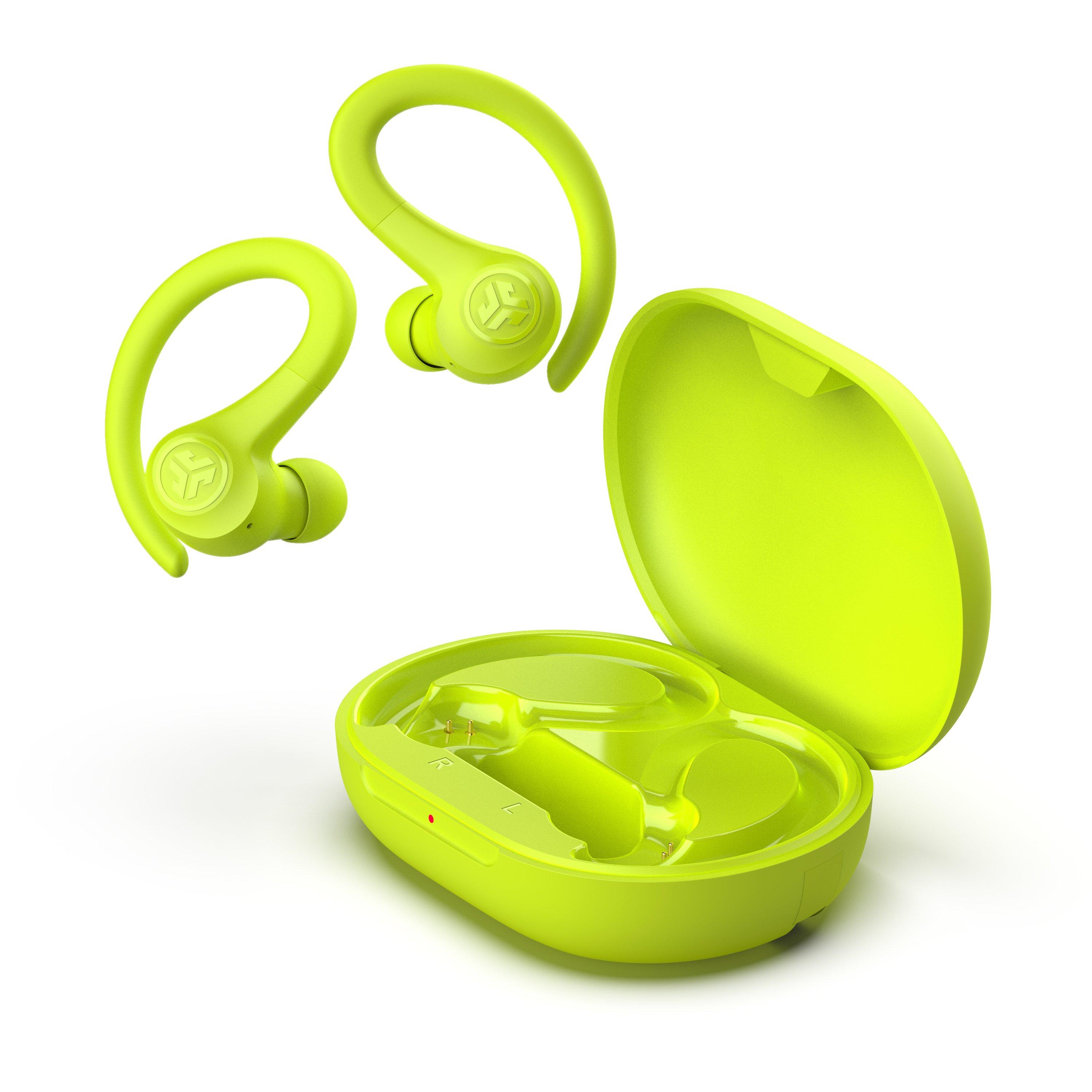 Neon Yellow - JLab - Go Sport+ True Wireless Earbuds - Neon Yellow - 1
