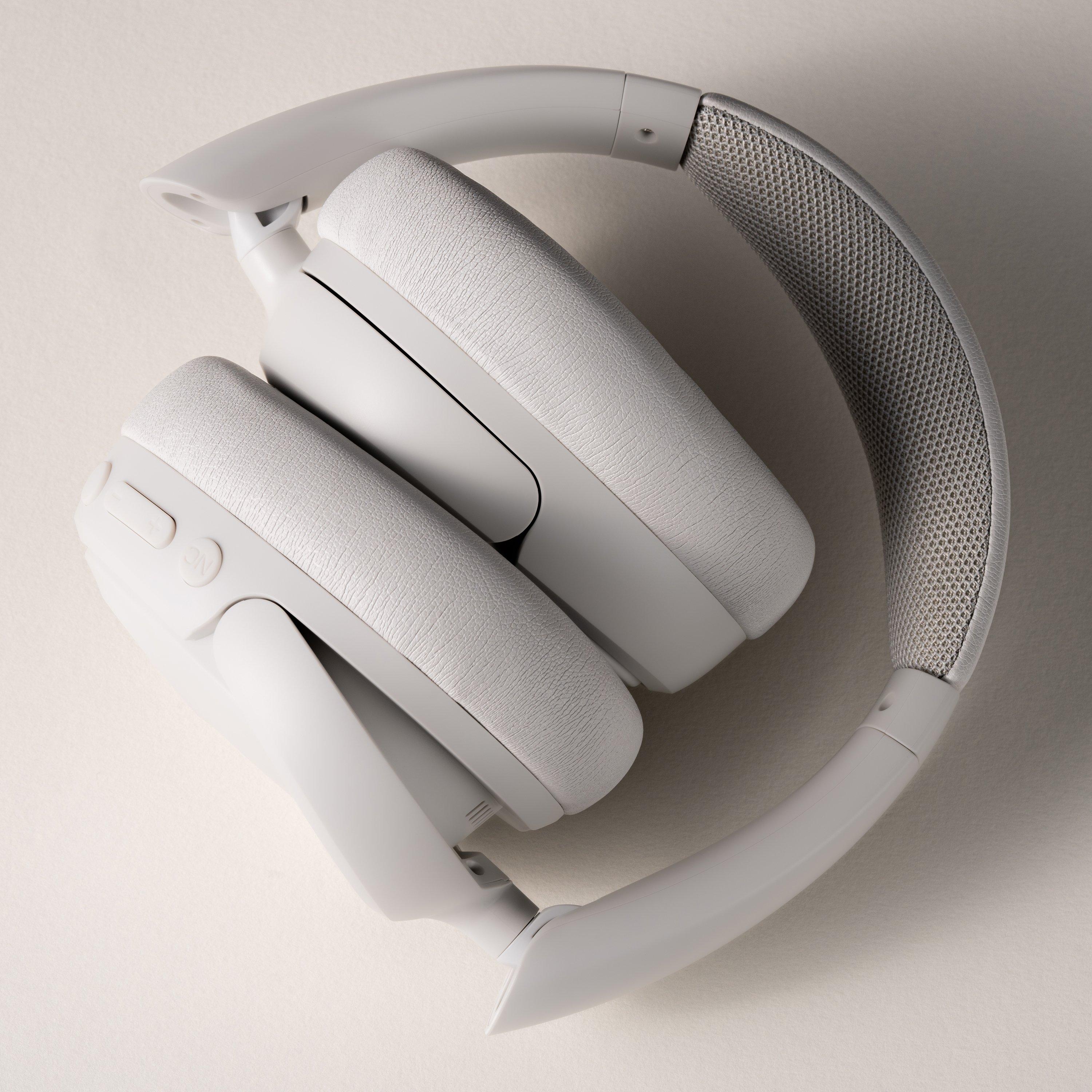 Cloud White - JLab - JBuds Lux ANC Over-Ear Headphones - Cloud White - 5