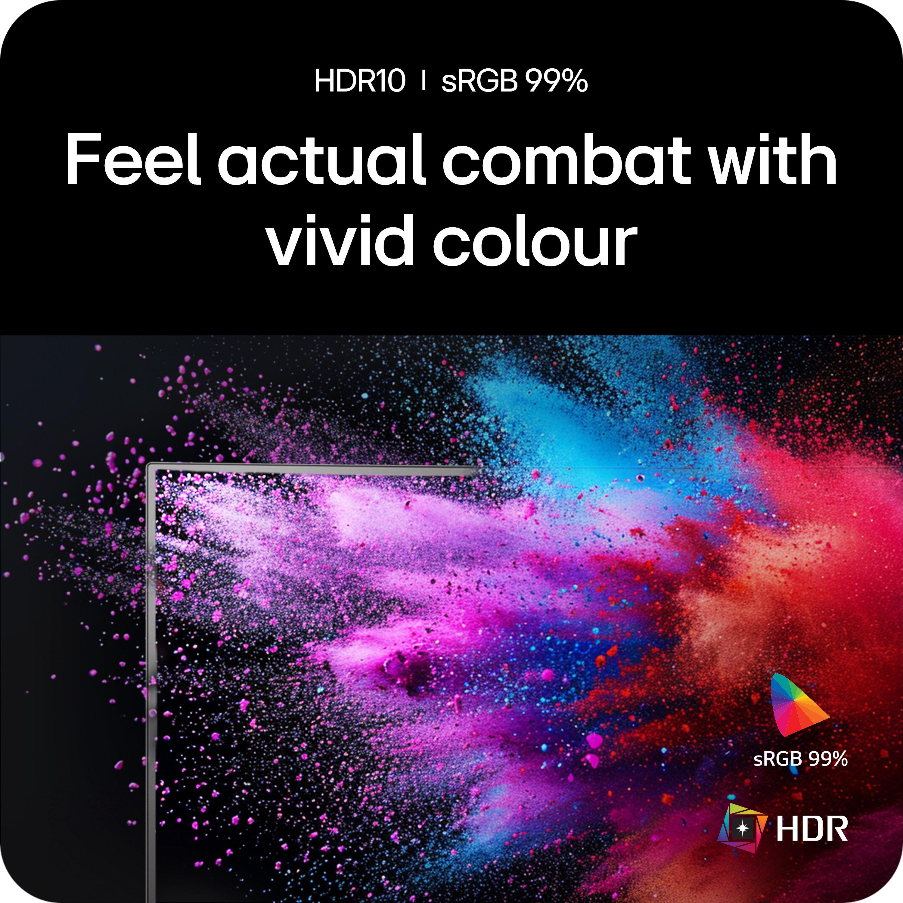 Black - LG - 34G600A-B 34 inch Ultra Wide QHD 160Hz Monitor - 13