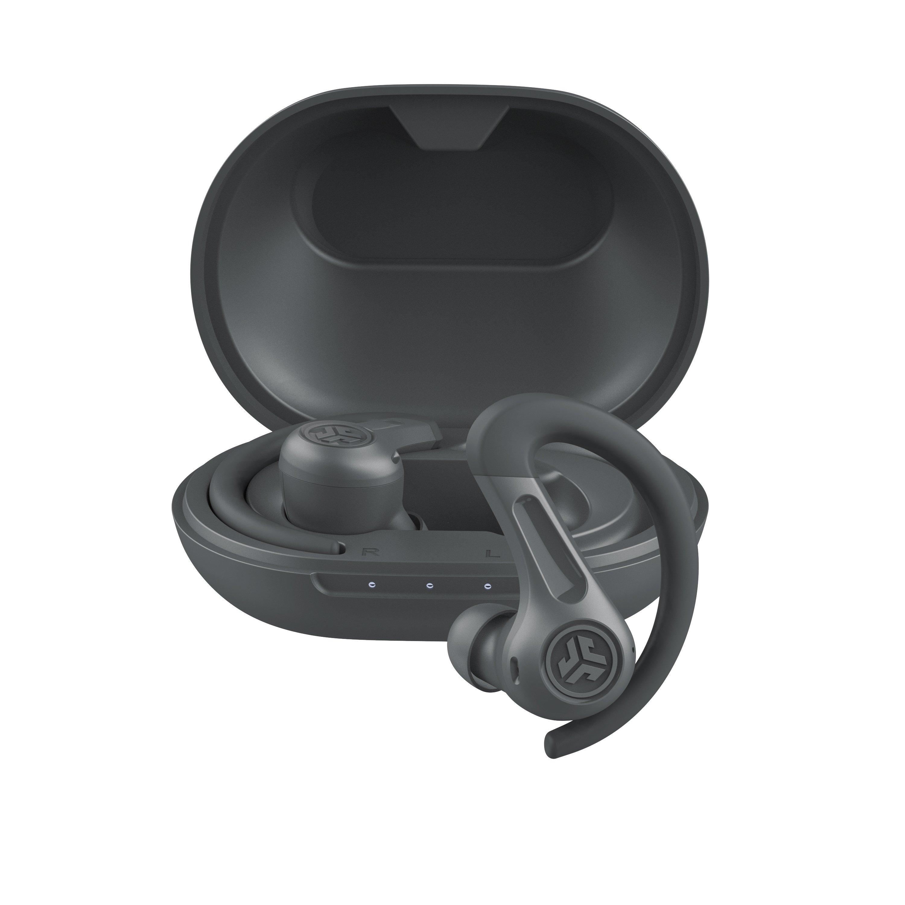 Black - JLab - JBuds Sport ANC True Wireless Earbuds - Graphite - 1