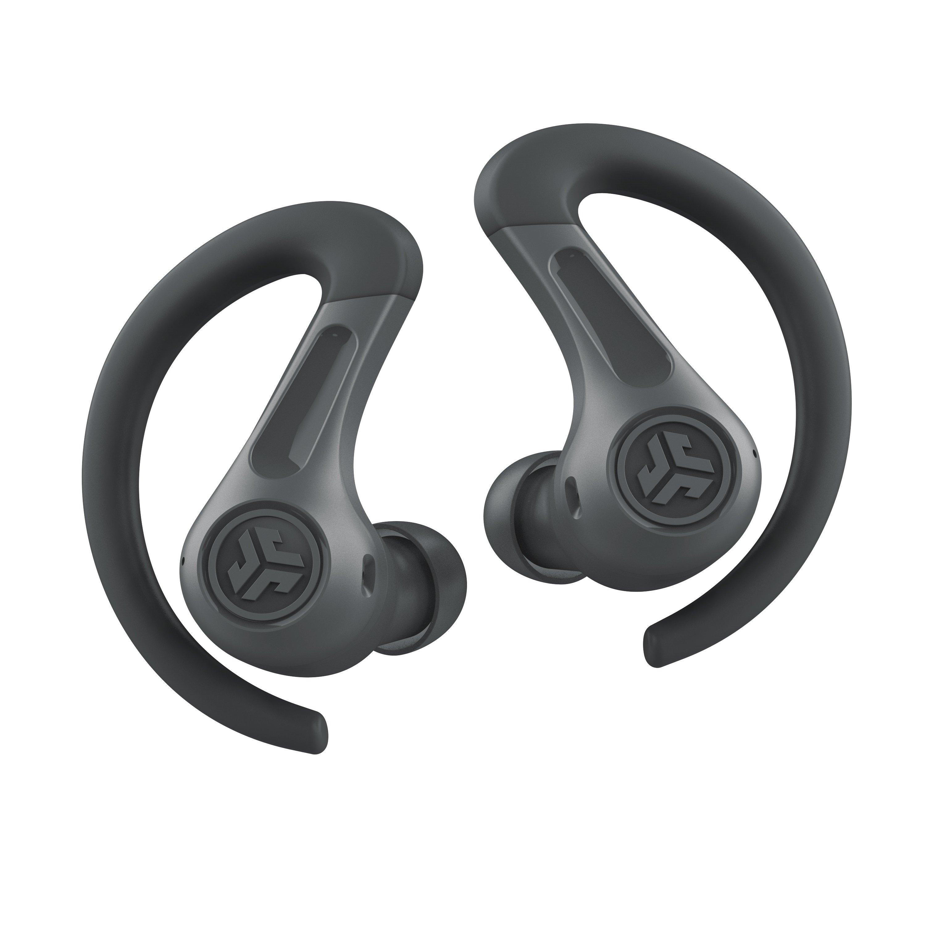Black - JLab - JBuds Sport ANC True Wireless Earbuds - Graphite - 4