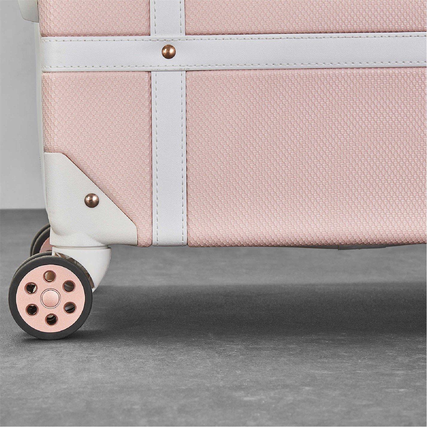 Baby Pink - Rock - Rock Vintage 3pc Set Suitcases - 3