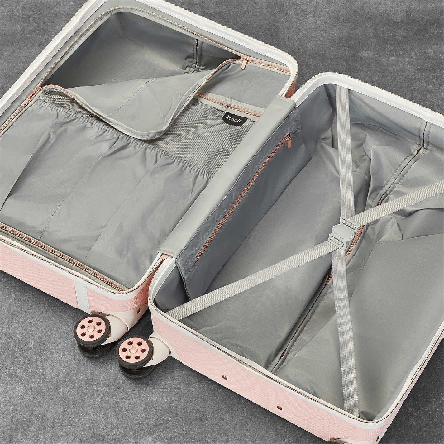Baby Pink - Rock - Rock Vintage 3pc Set Suitcases - 4