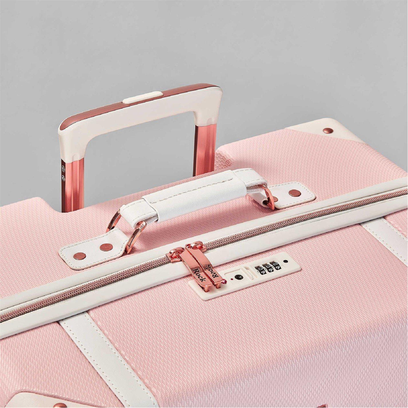 Baby Pink - Rock - Rock Vintage 3pc Set Suitcases - 5