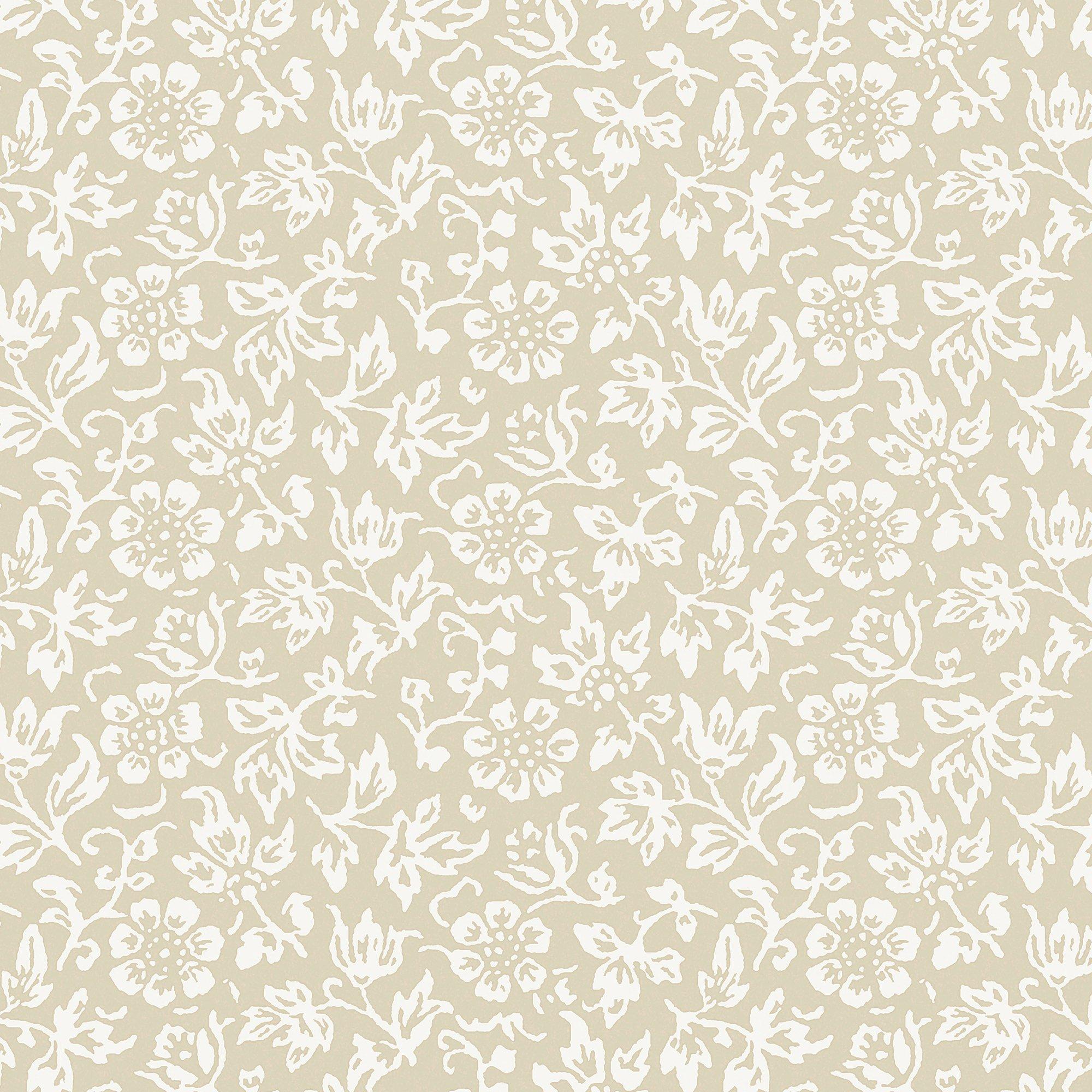 Natural - Laura Ashley - Sweet Alyssum Twine Natural Wallpaper - 3