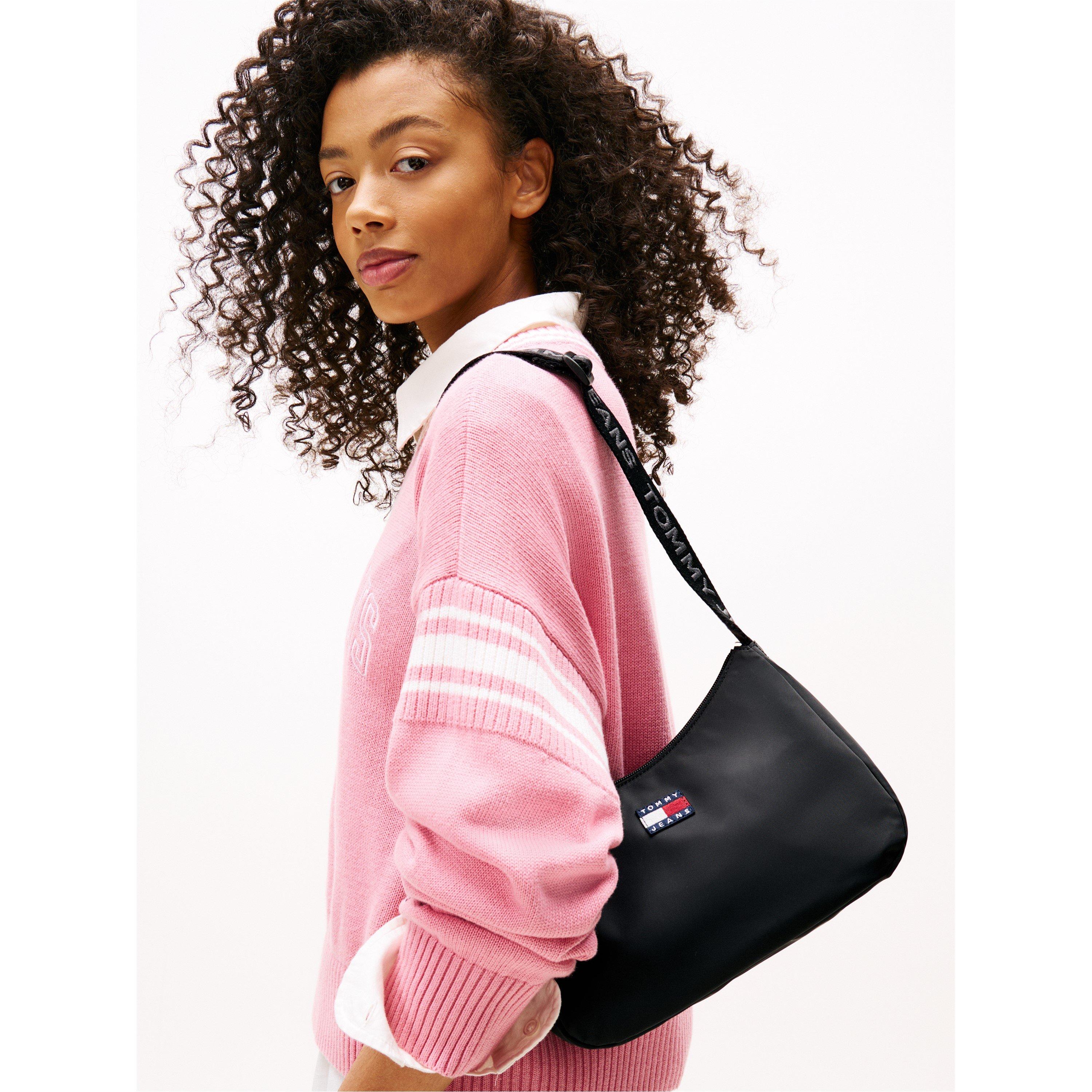 Crna - Tommy Jeans - Women's TJ Ess Bg Shoulder Bag - 2