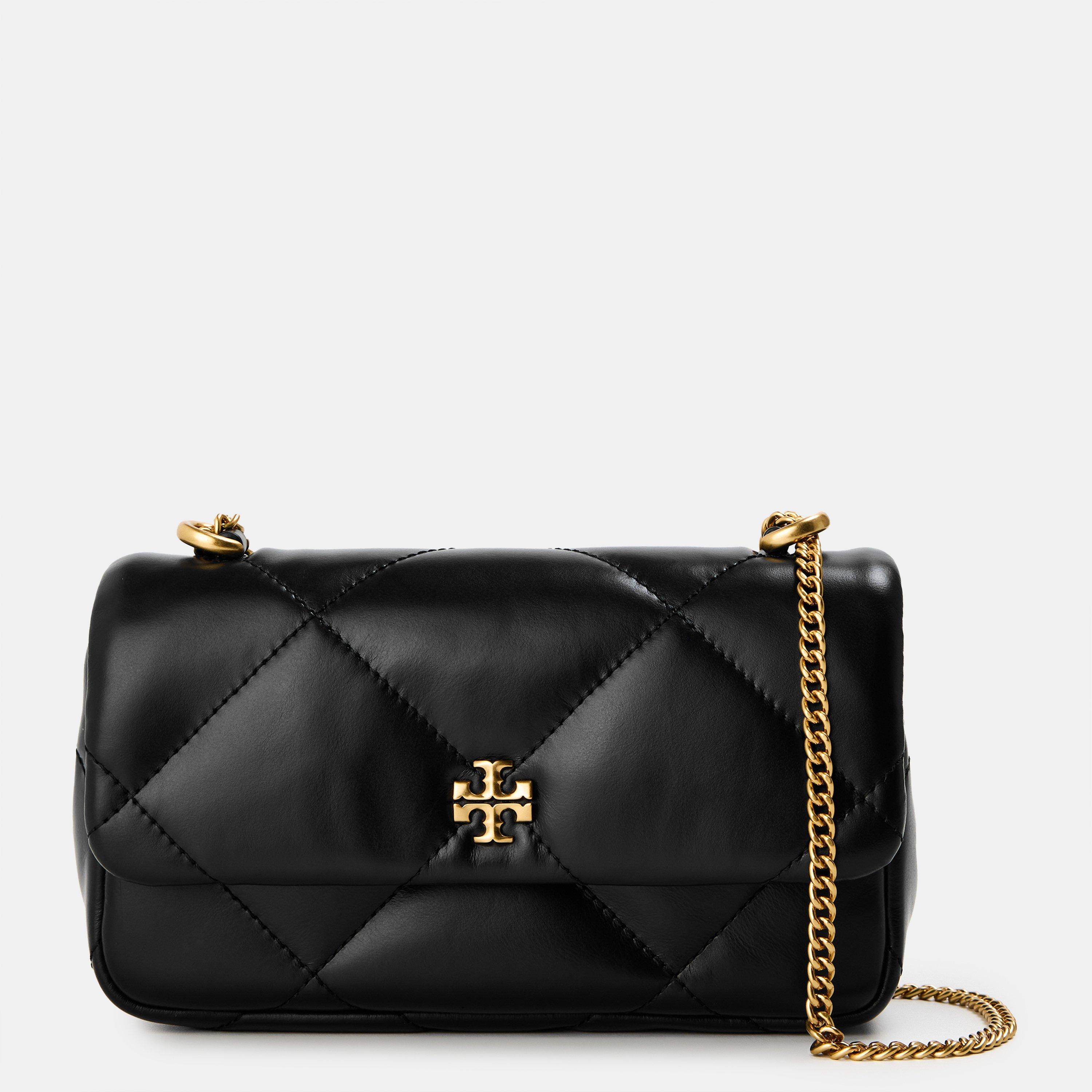 Black - Tory Burch - Women's Kira Diamond Clutch Bag - 1