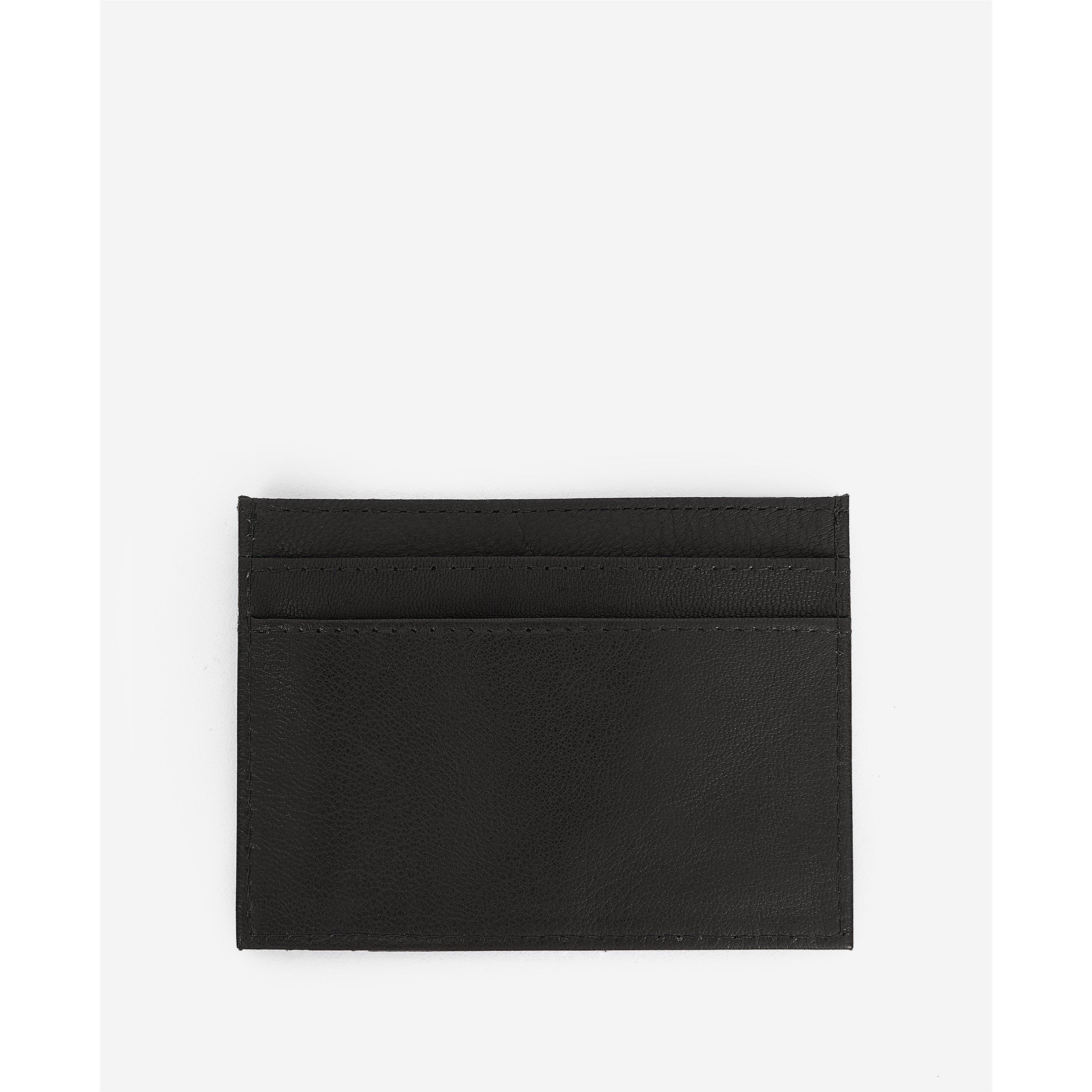 Black/Clsc Trtn - Barbour - Leather Wallet and Cardholder Gift Set - 3
