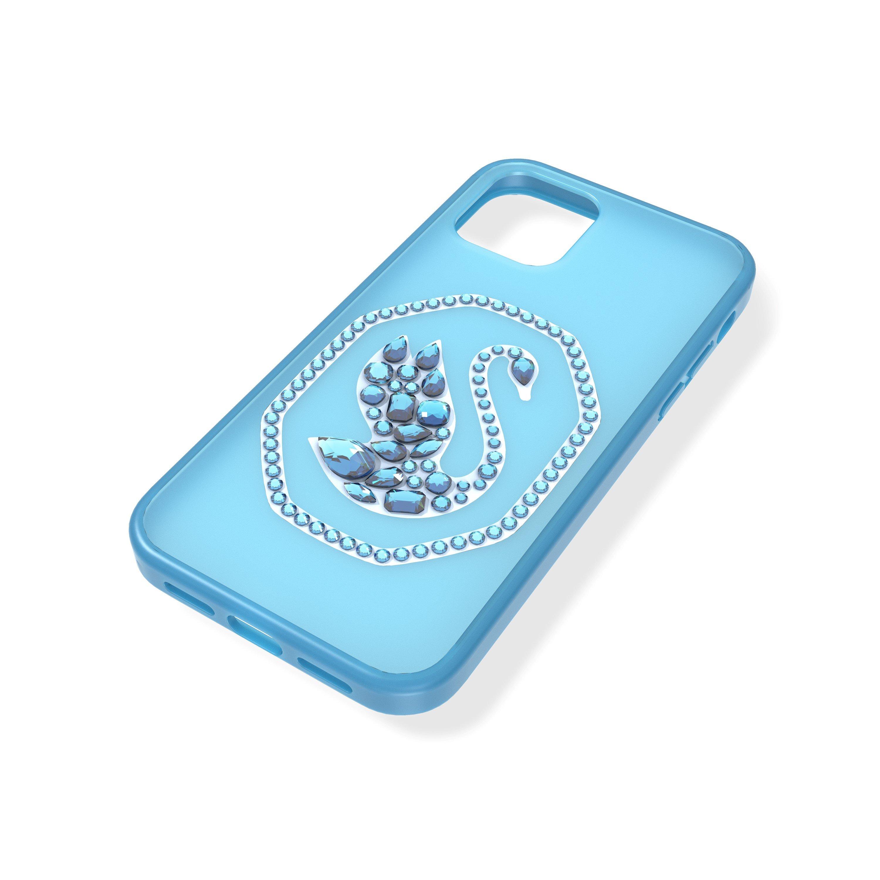 Blauw - Swarovski - Women's Phone Case Accessory - 5