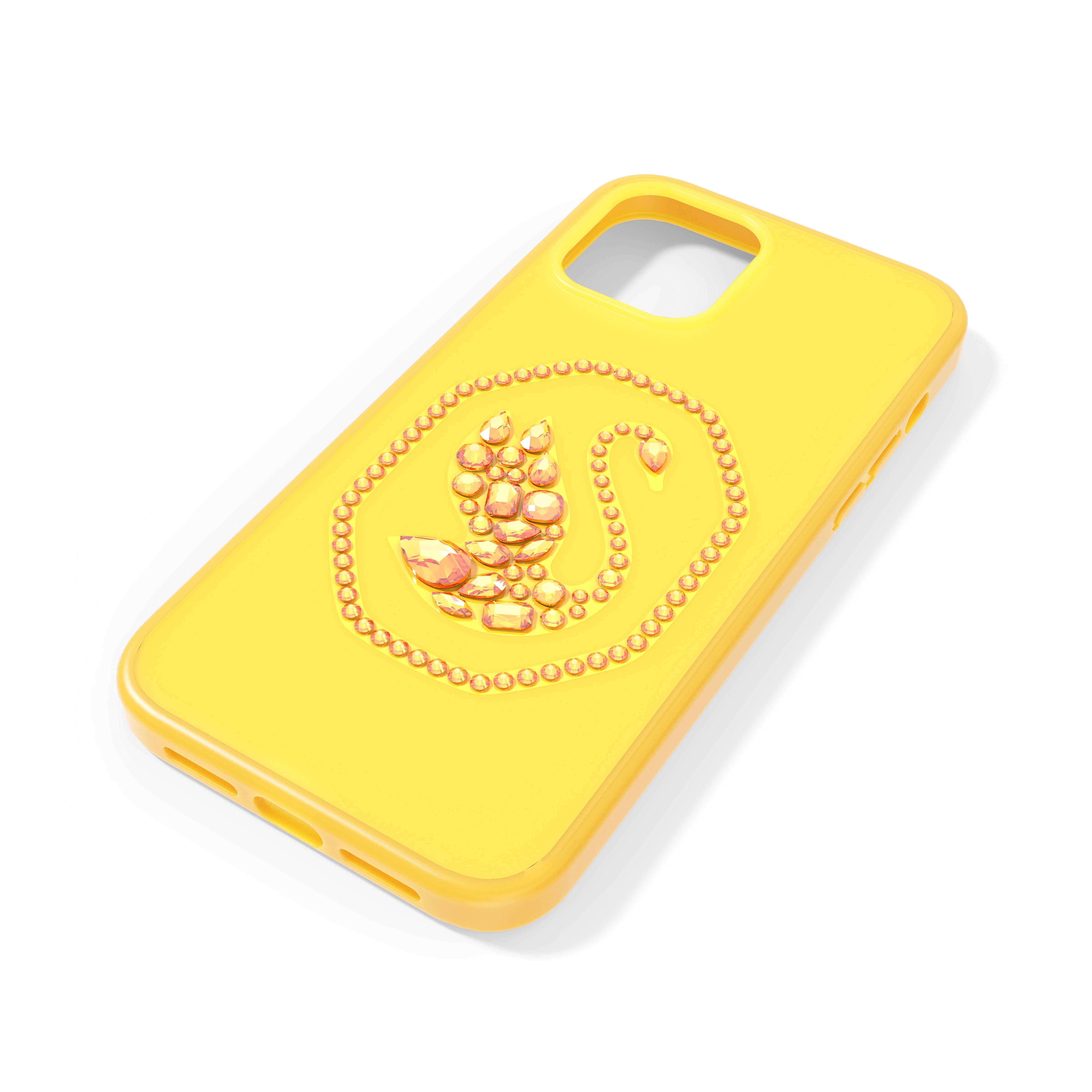 Yellow - Swarovski - Women's Phone Case - 5