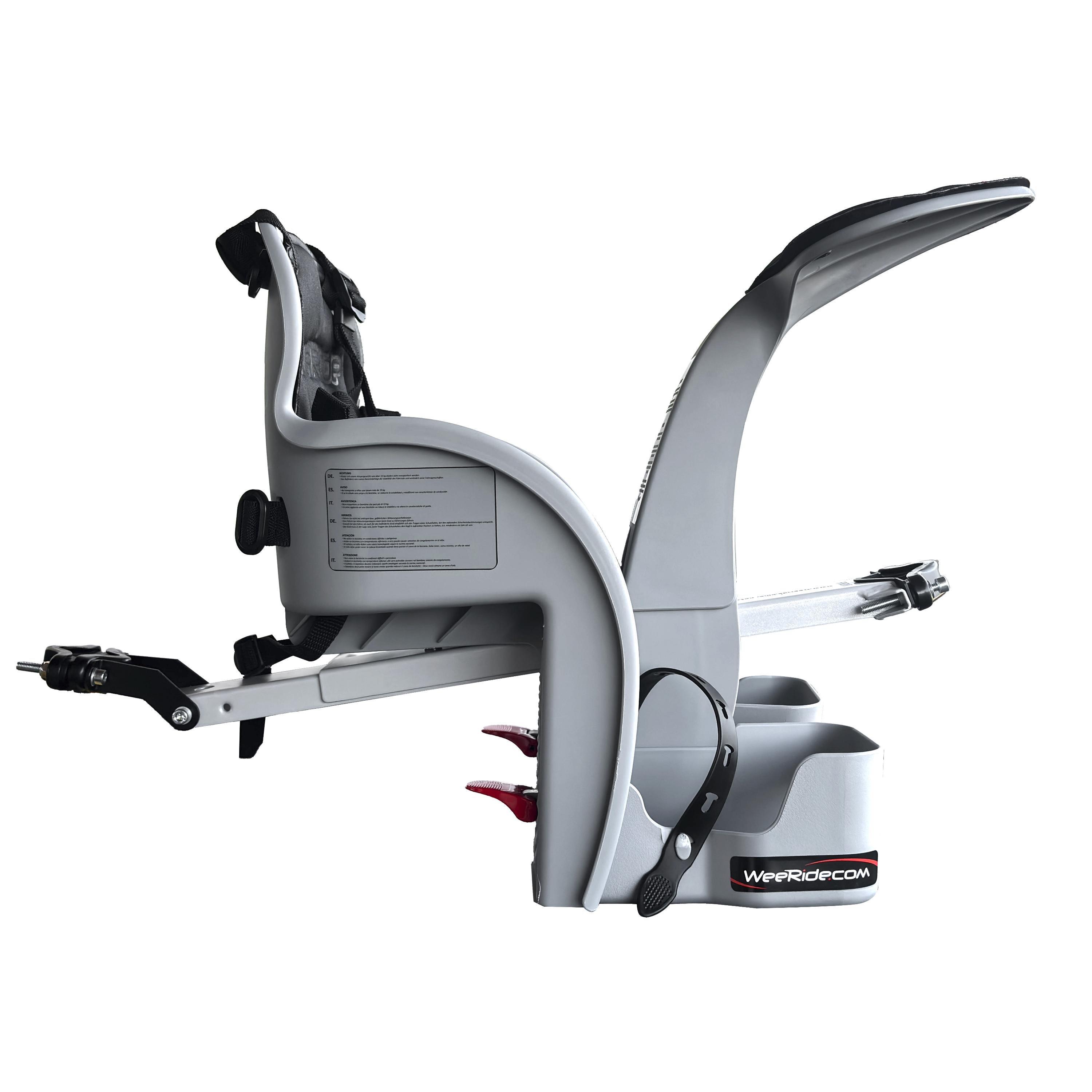 Black - Weeride - WeeRide Safe Front Platinum Child Baby Bike Seat - 6