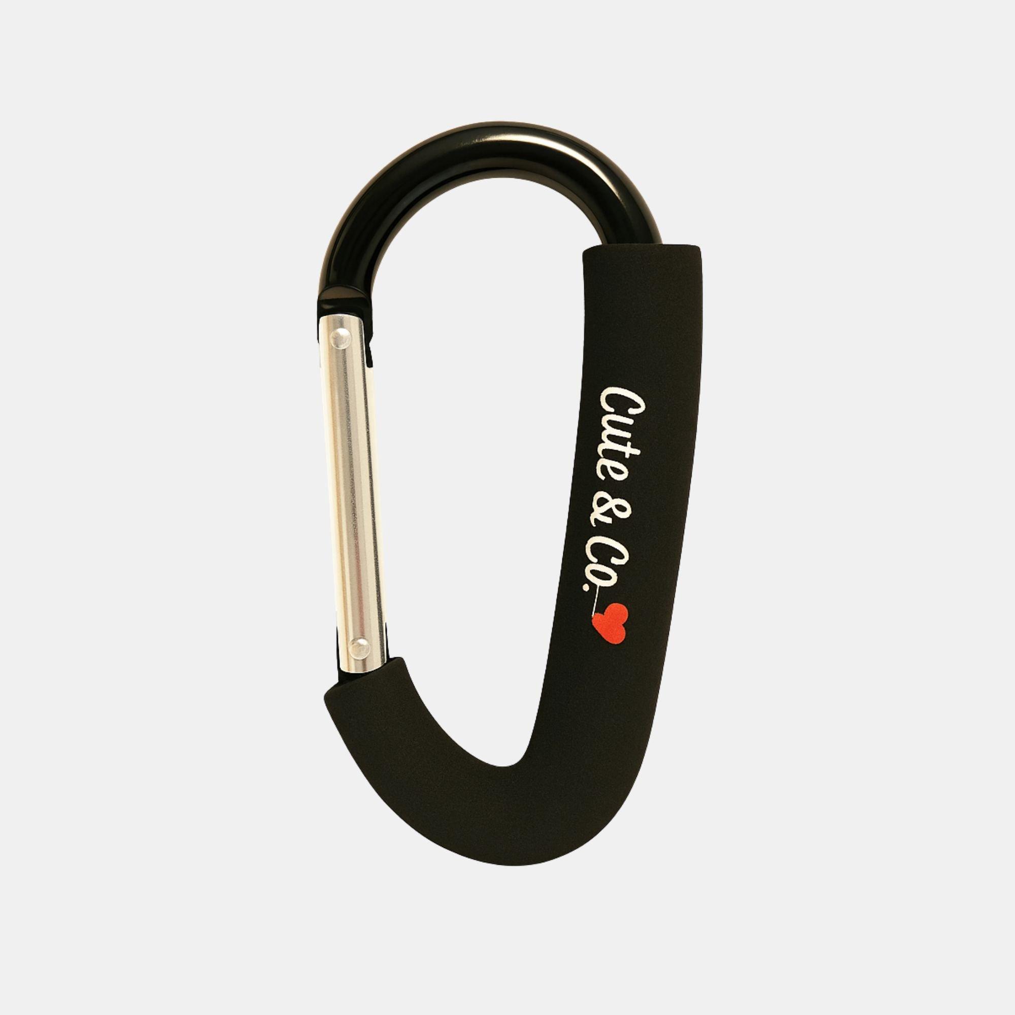Schwarz - Cute and Co - Cute & Co Small Metal Mummy Hook for Pushchairs and Prams - 1