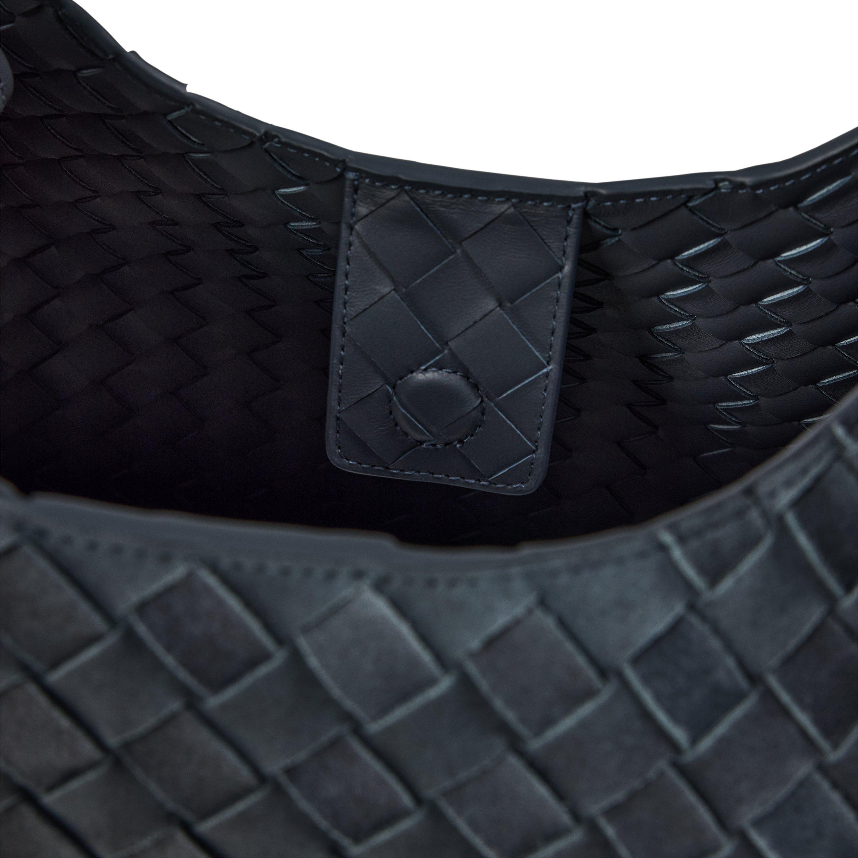 Cloudy Indigo - Bottega Veneta - BV Lrge Suede Hbo Ld62 - 4