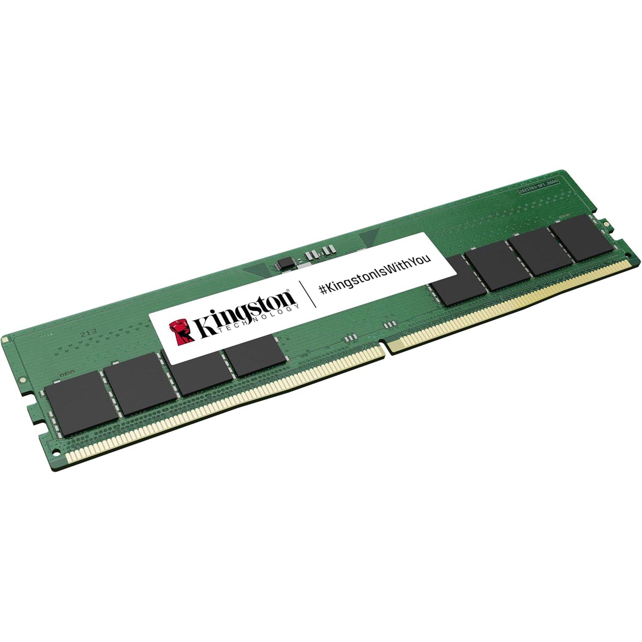 Black - Kingston Technology - 8GB DDR5 5600MT/s DIMM Module KCP556US6-8 Desktop Memory - 1