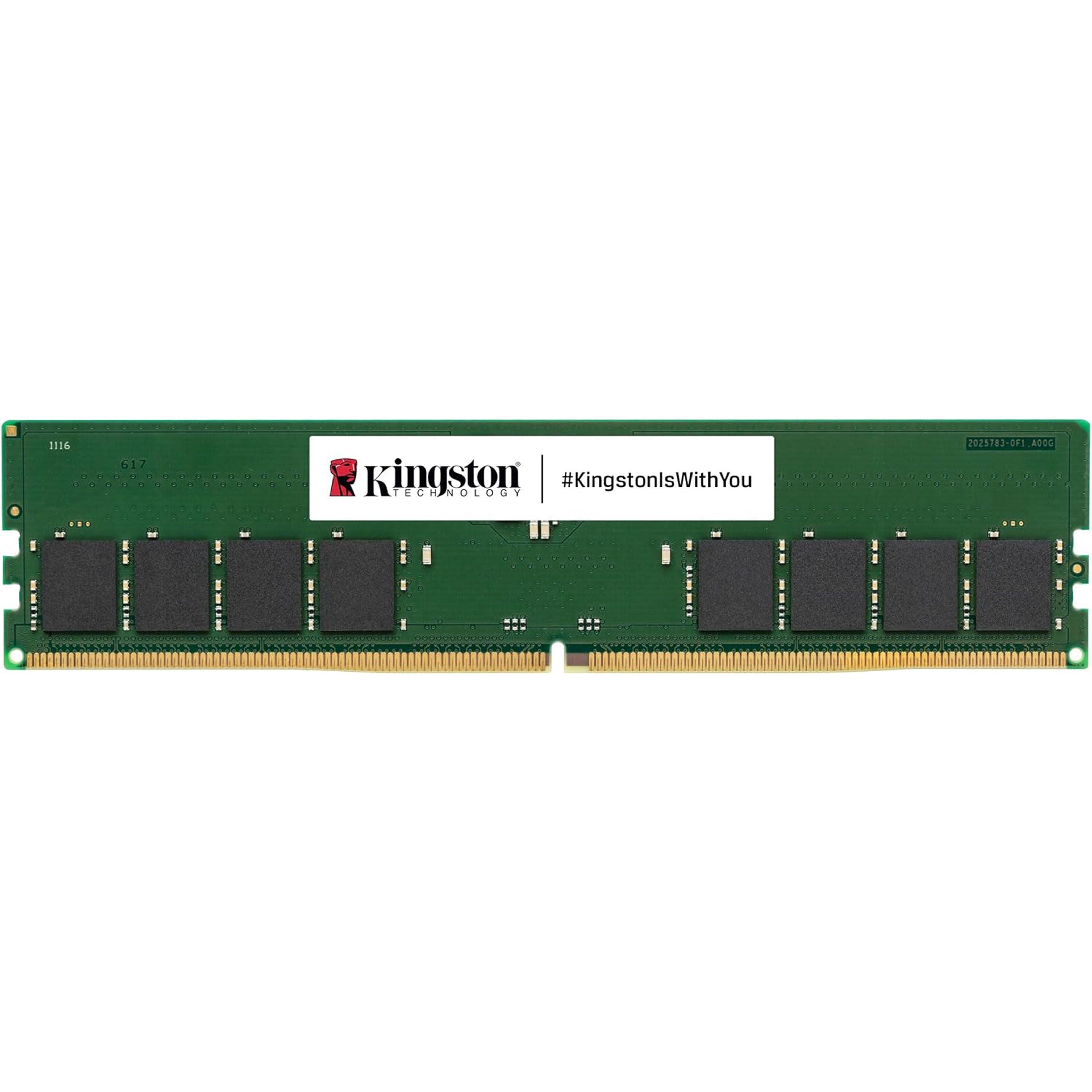 Black - Kingston Technology - 8GB DDR5 5600MT/s DIMM Module KCP556US6-8 Desktop Memory - 2