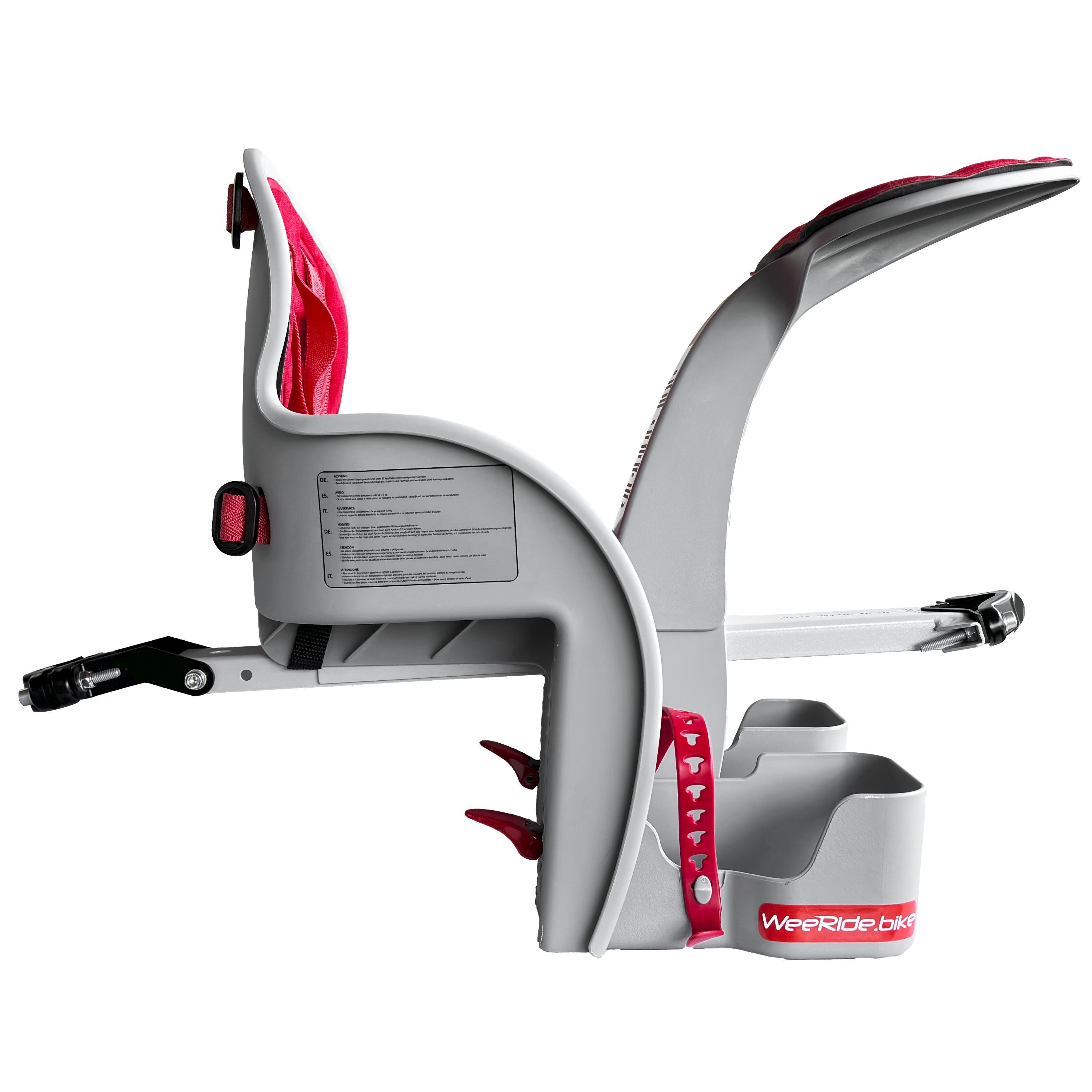 Red - Weeride - WeeRide Safe Front Child Baby Bike Cycle Seat Red - 3