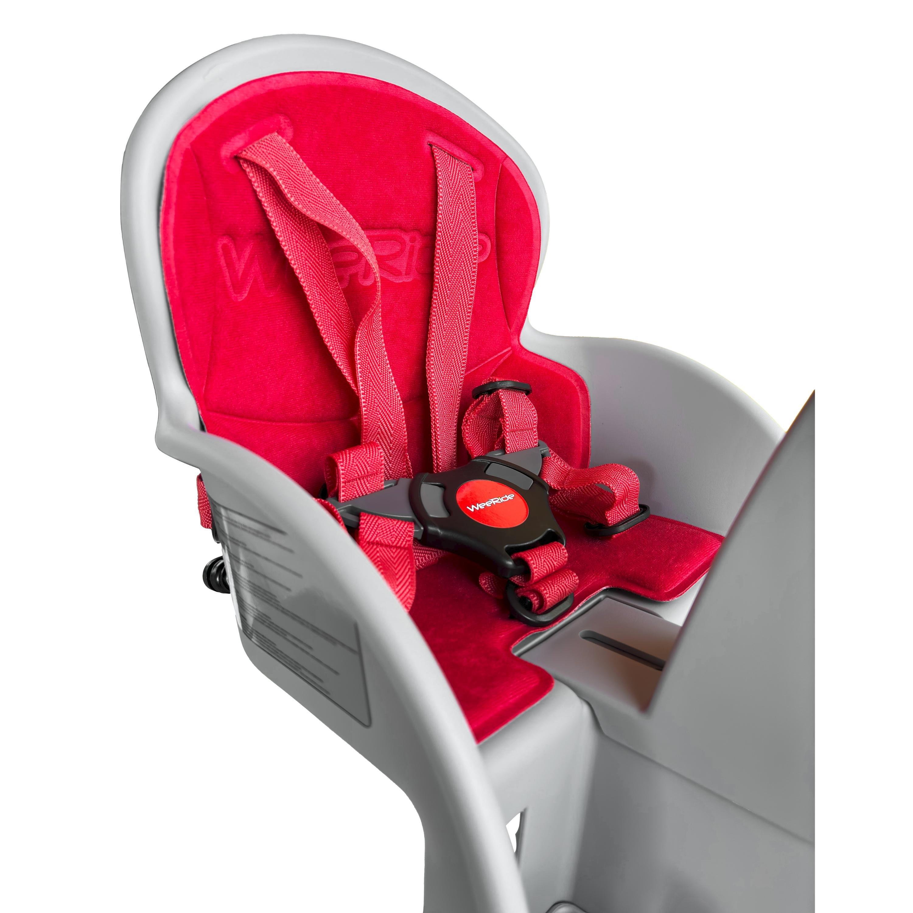 Red - Weeride - WeeRide Safe Front Child Baby Bike Cycle Seat Red - 4