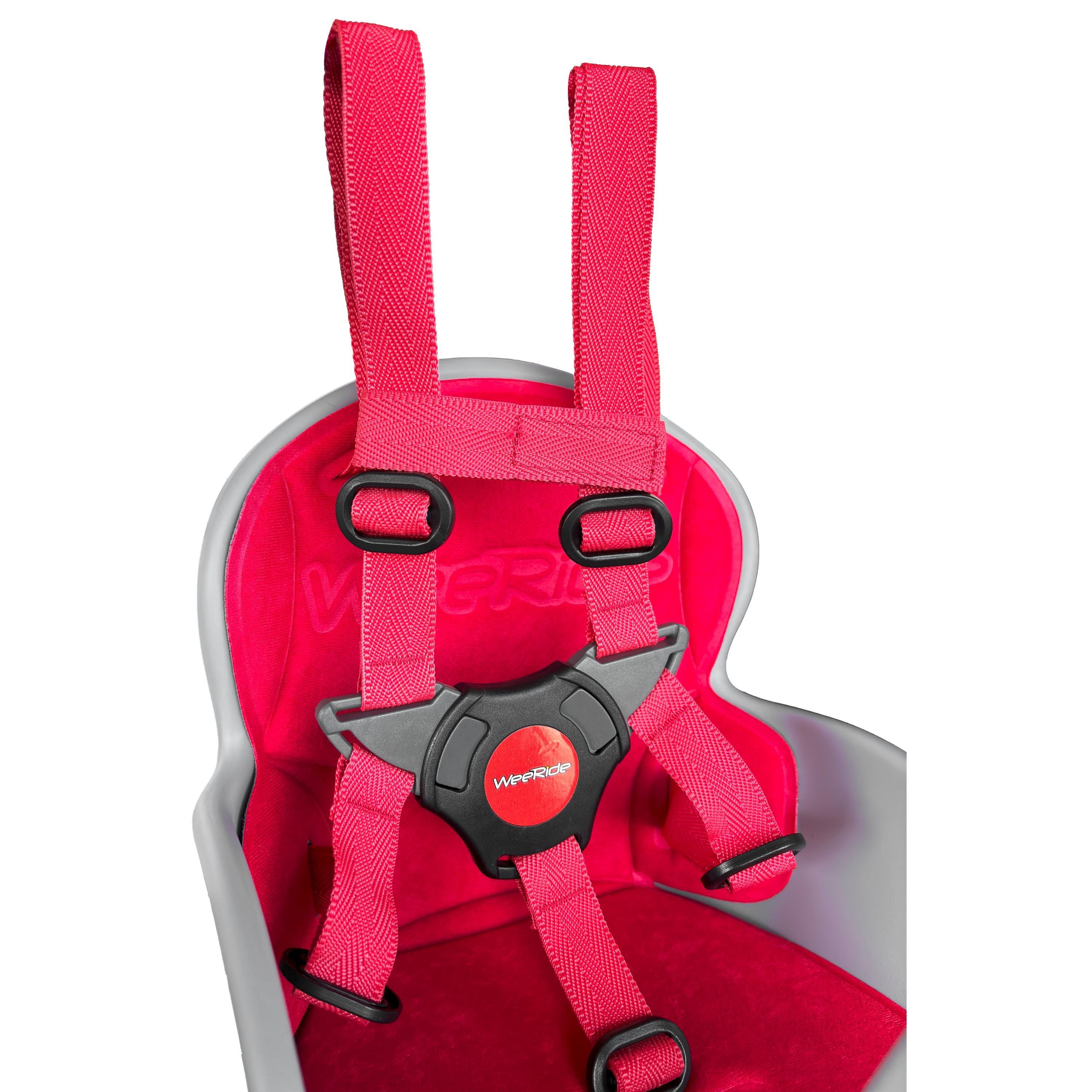 Red - Weeride - WeeRide Safe Front Child Baby Bike Cycle Seat Red - 5