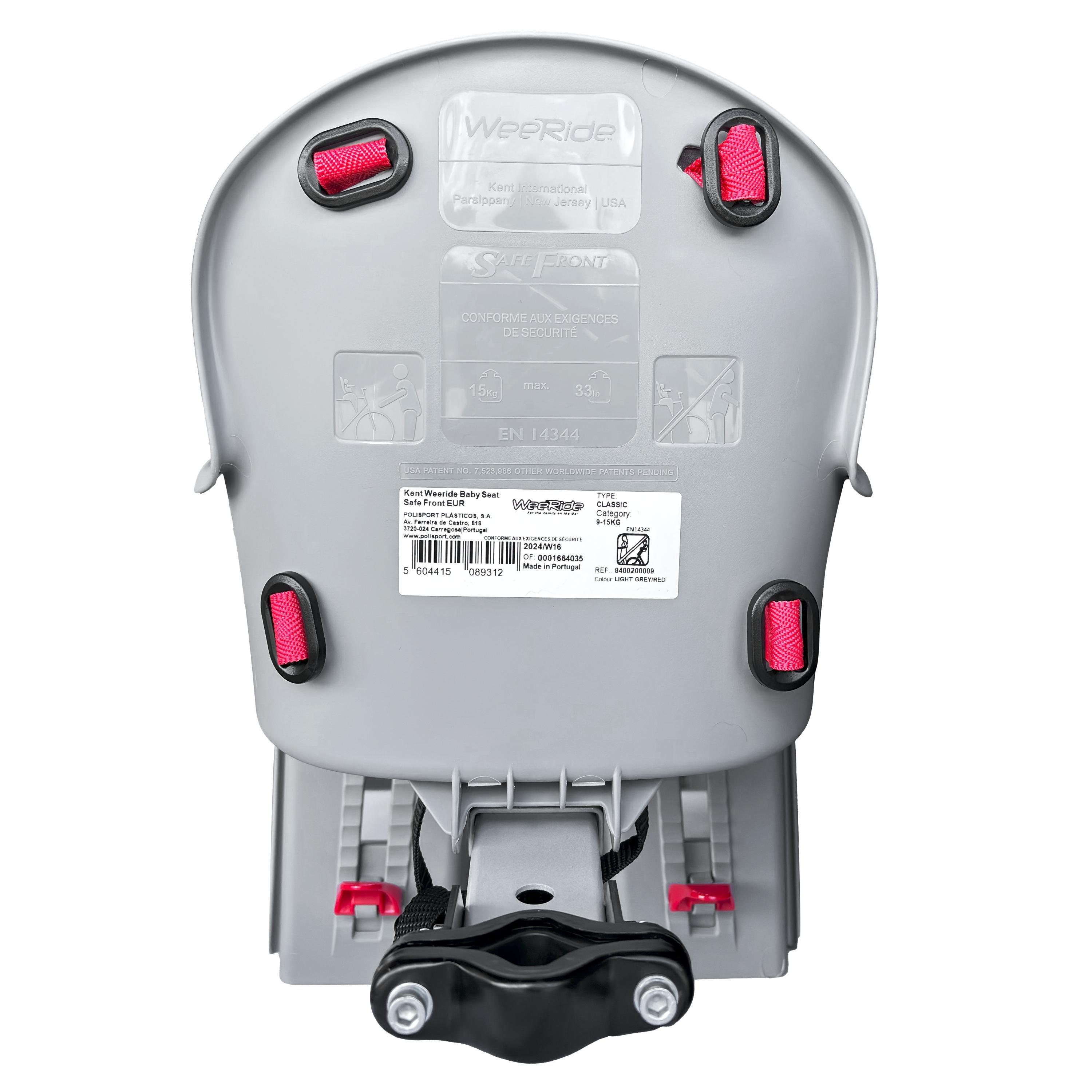 Red - Weeride - WeeRide Safe Front Child Baby Bike Cycle Seat Red - 10