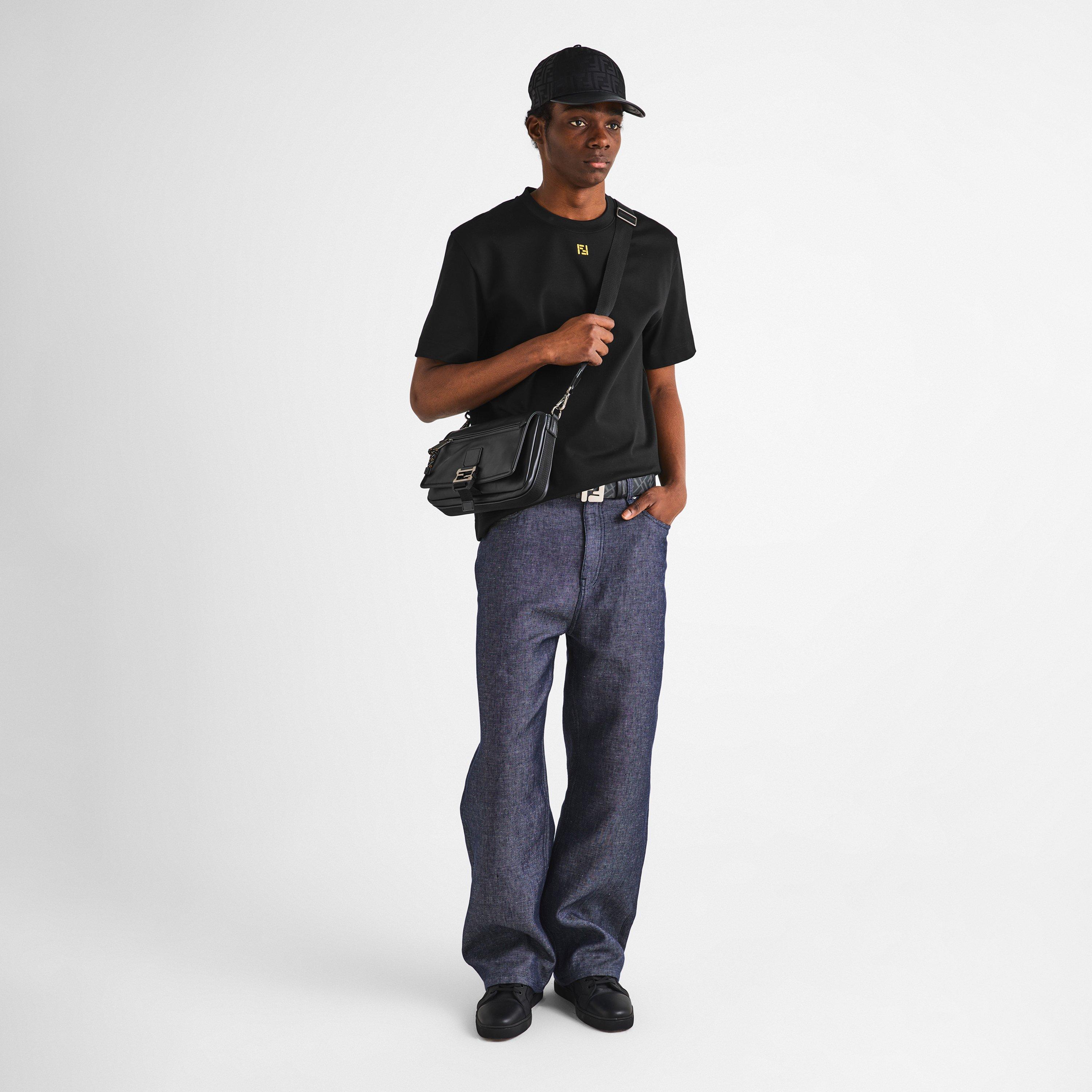 Black - Fendi - Men's Messenger Bag - 5