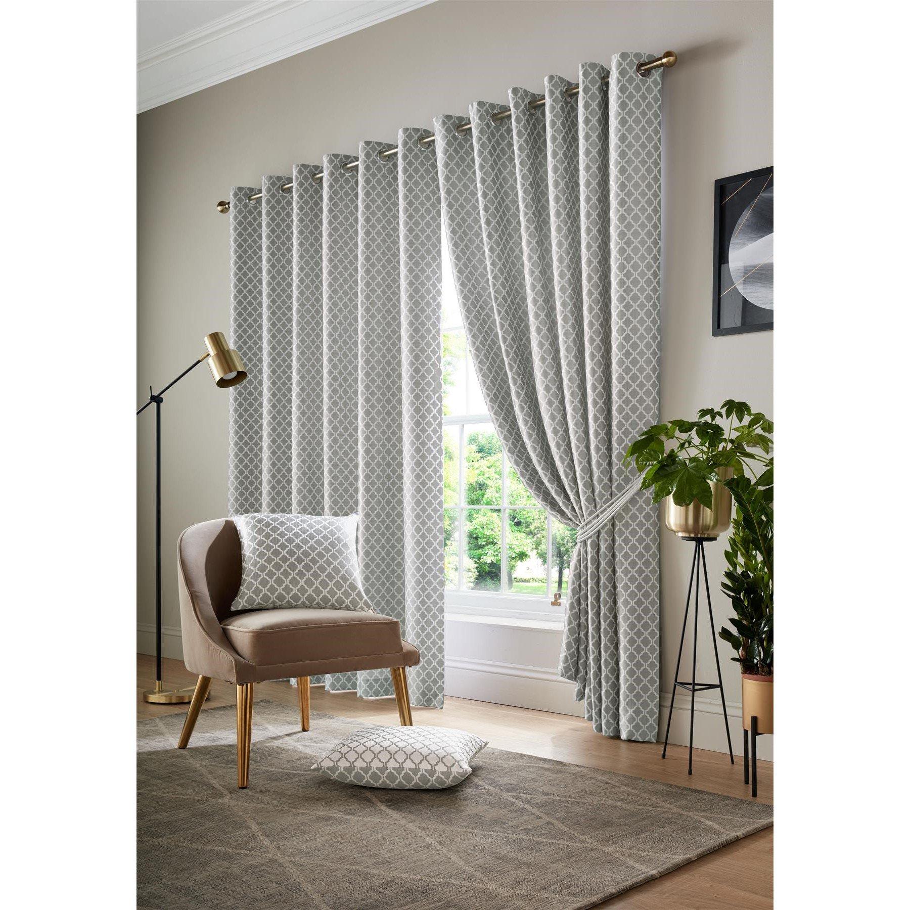 Cotswold Ring Top Lined Curtains - Pair