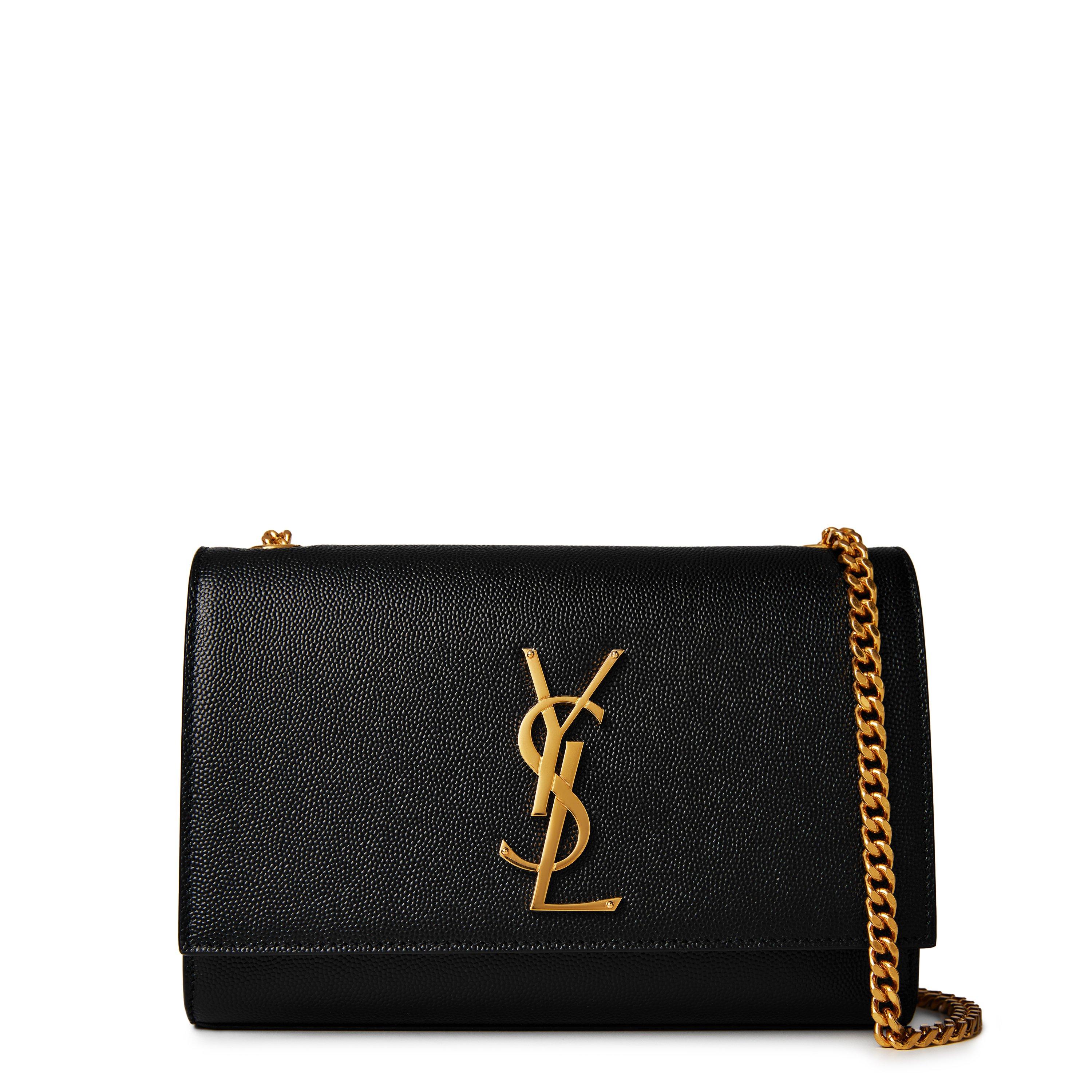 Saint Laurent Kate Small Bag - Black/Gold