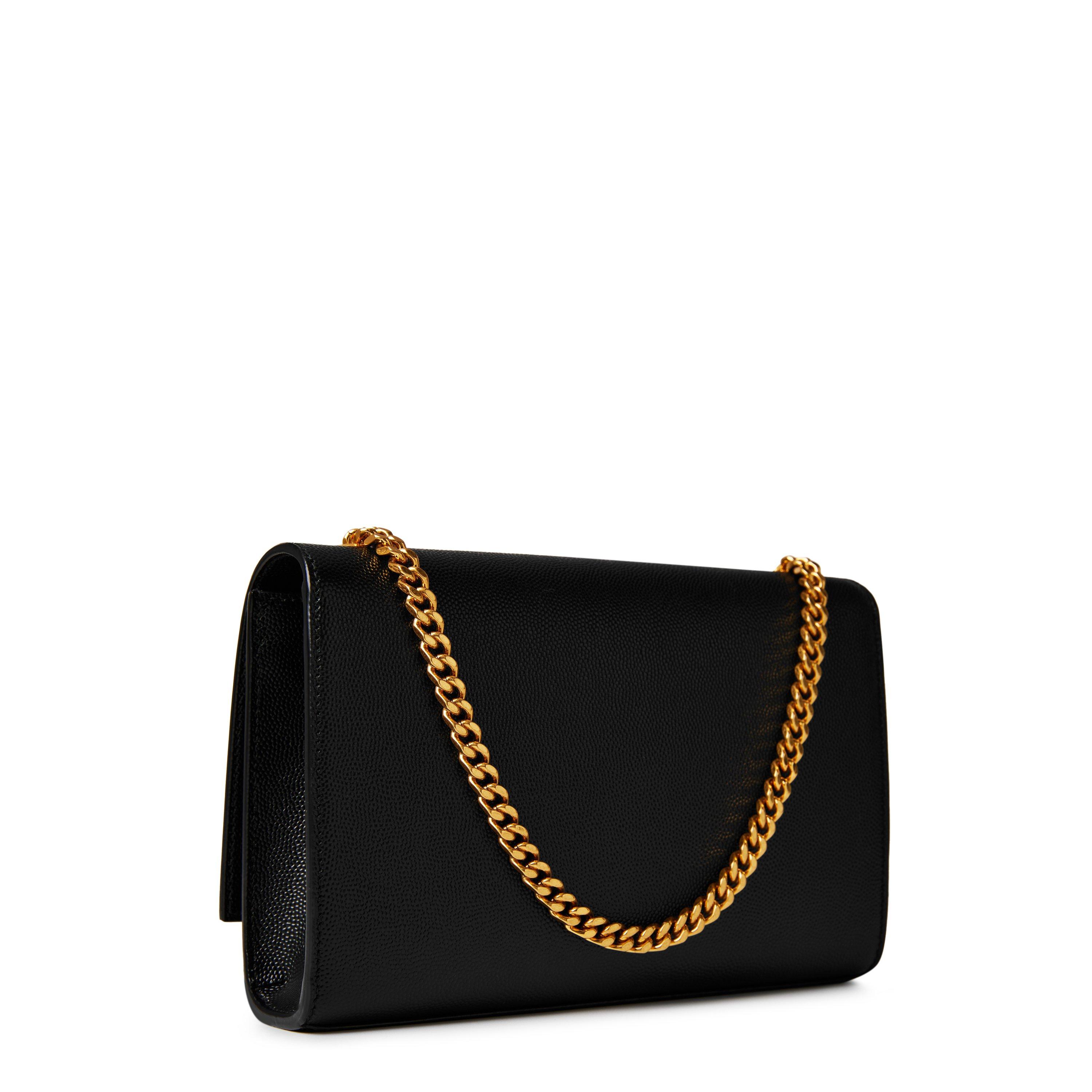 Black/Gold - Saint Laurent - Kate Small Bag - 7