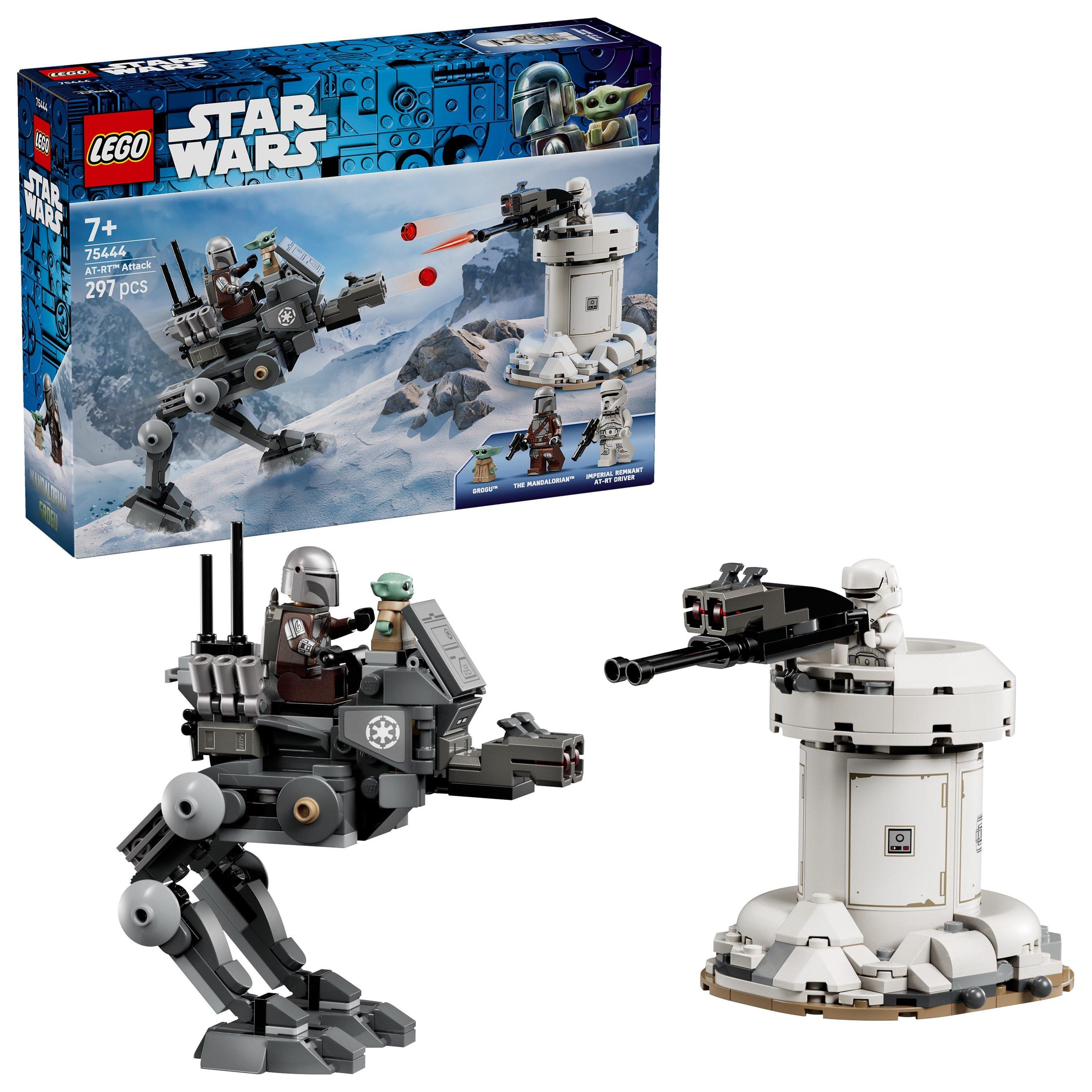 Mandalorian - LEGO - LEGO Star Wars AT-RT Attack Building Toy Set 75444 - 1