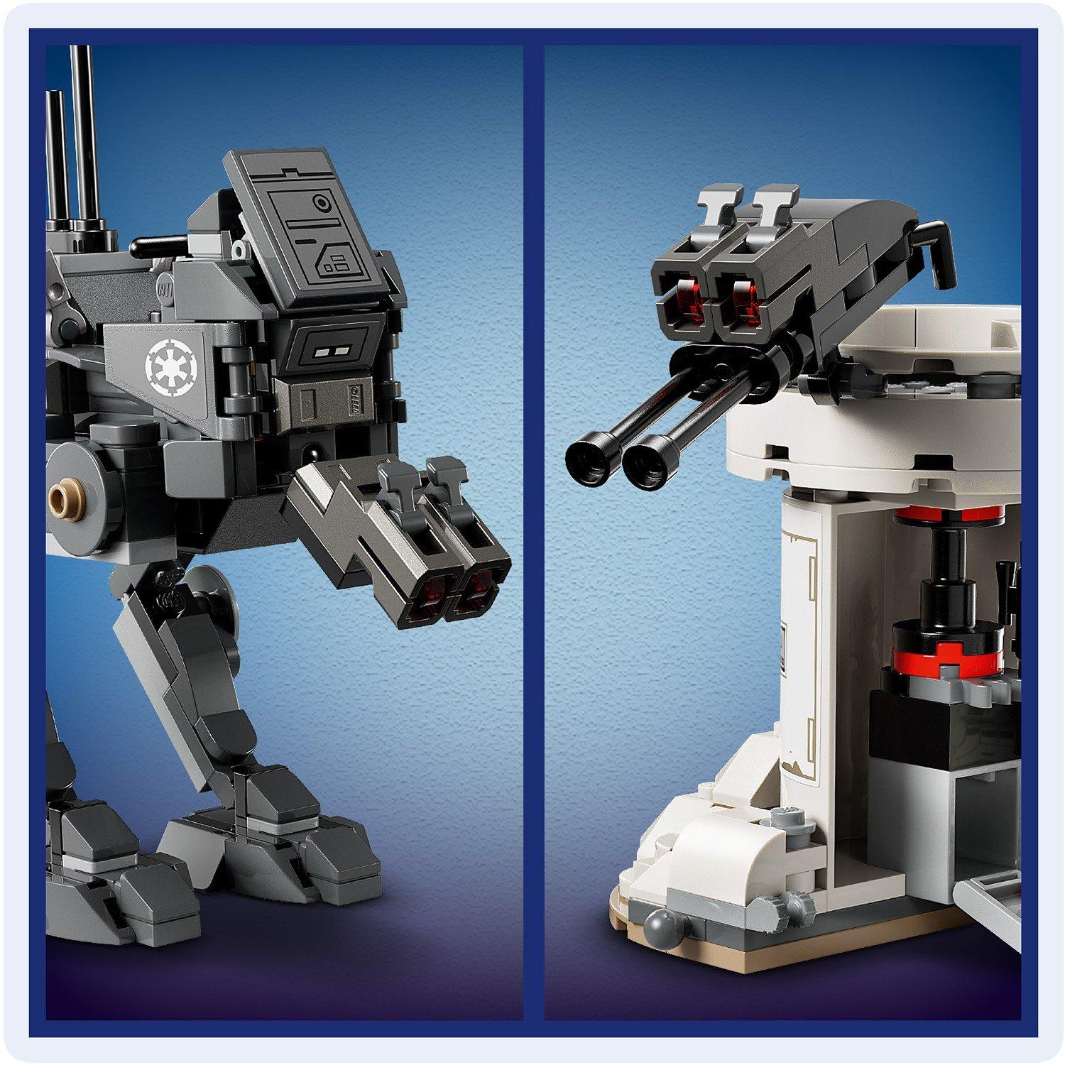 Mandalorian - LEGO - Star Wars AT-RT Attack Building Toy Set 75444 - 12