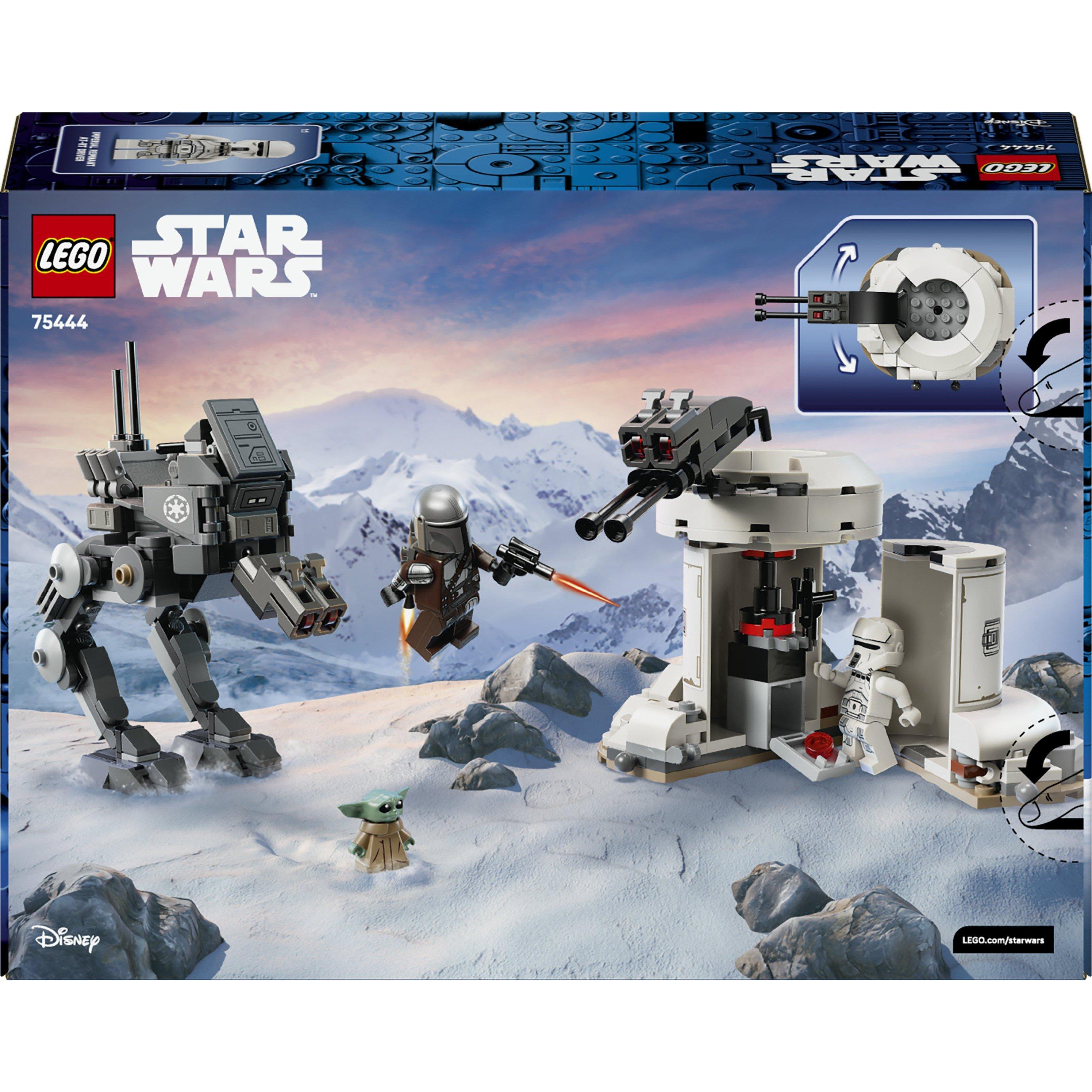 Mandalorian - LEGO - Star Wars AT-RT Attack Building Toy Set 75444 - 9