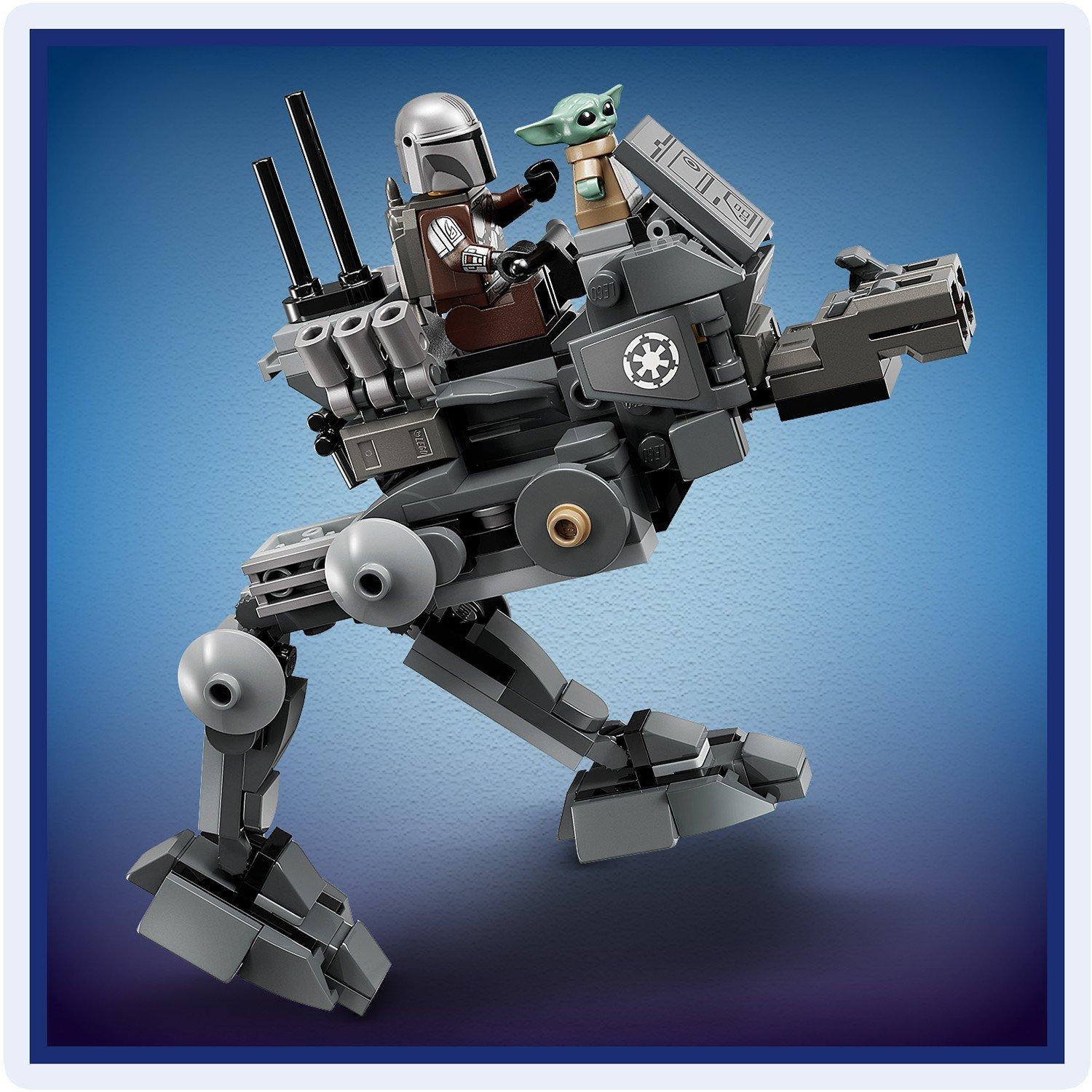 Mandalorian - LEGO - Star Wars AT-RT Attack Building Toy Set 75444 - 10