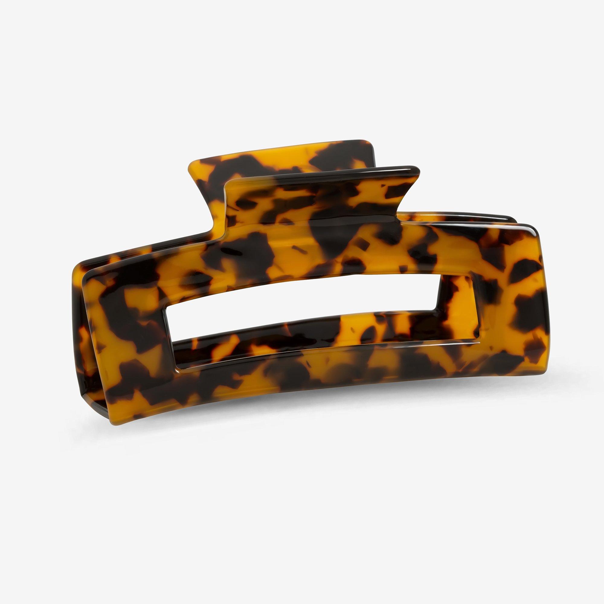 Mood Women's Resin Claw Clip - Brown