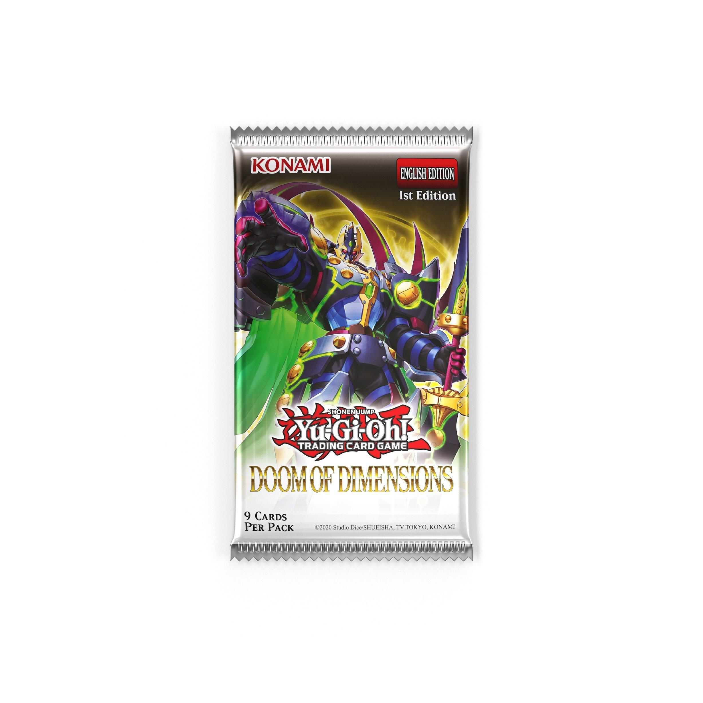 Yu-Gi-Oh  Doom Of Dimensions Booster Pack