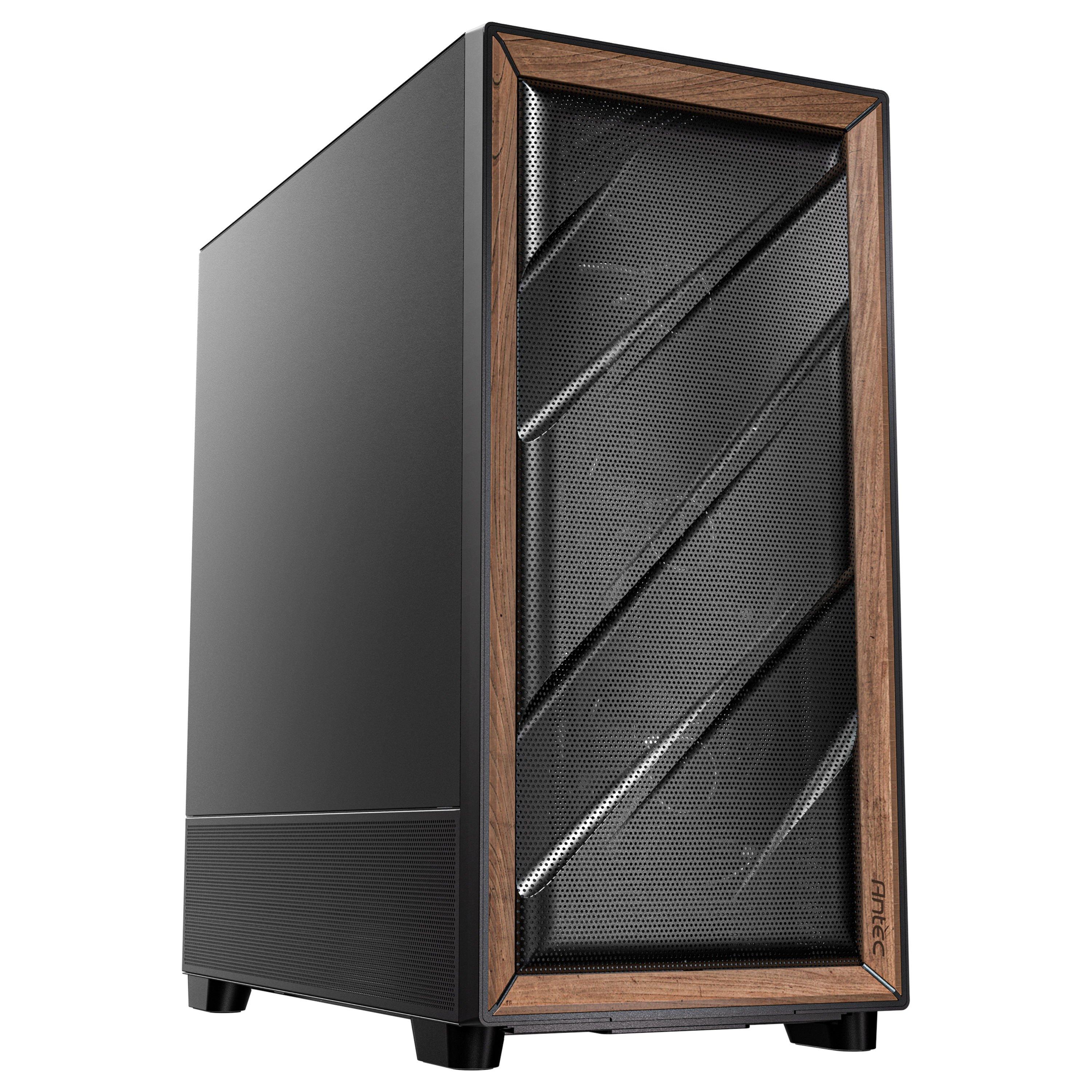 Antec  Flux Se Midi Tower Wood Black