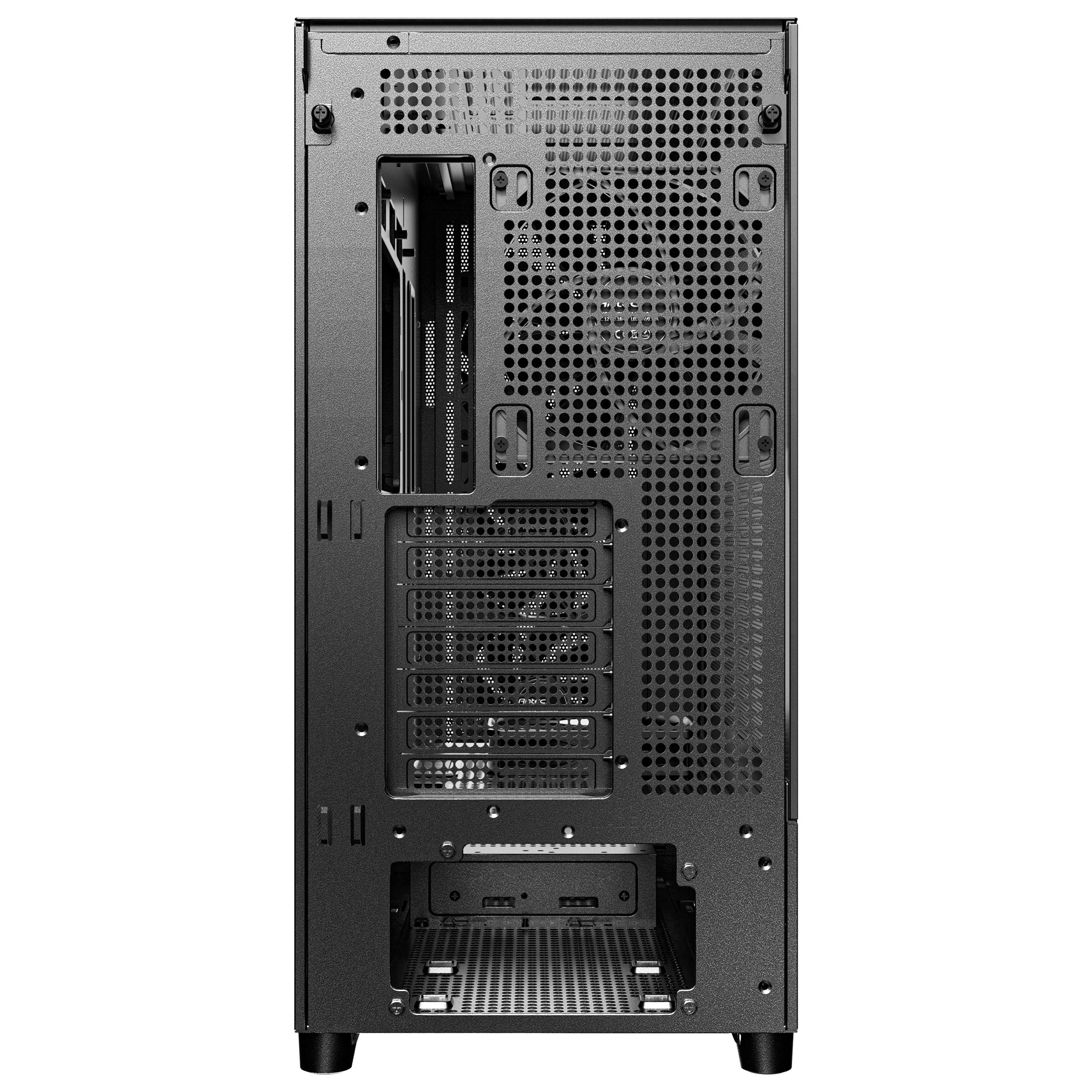 Black - Antec - FLUX SE Midi Tower Black Wood - 4