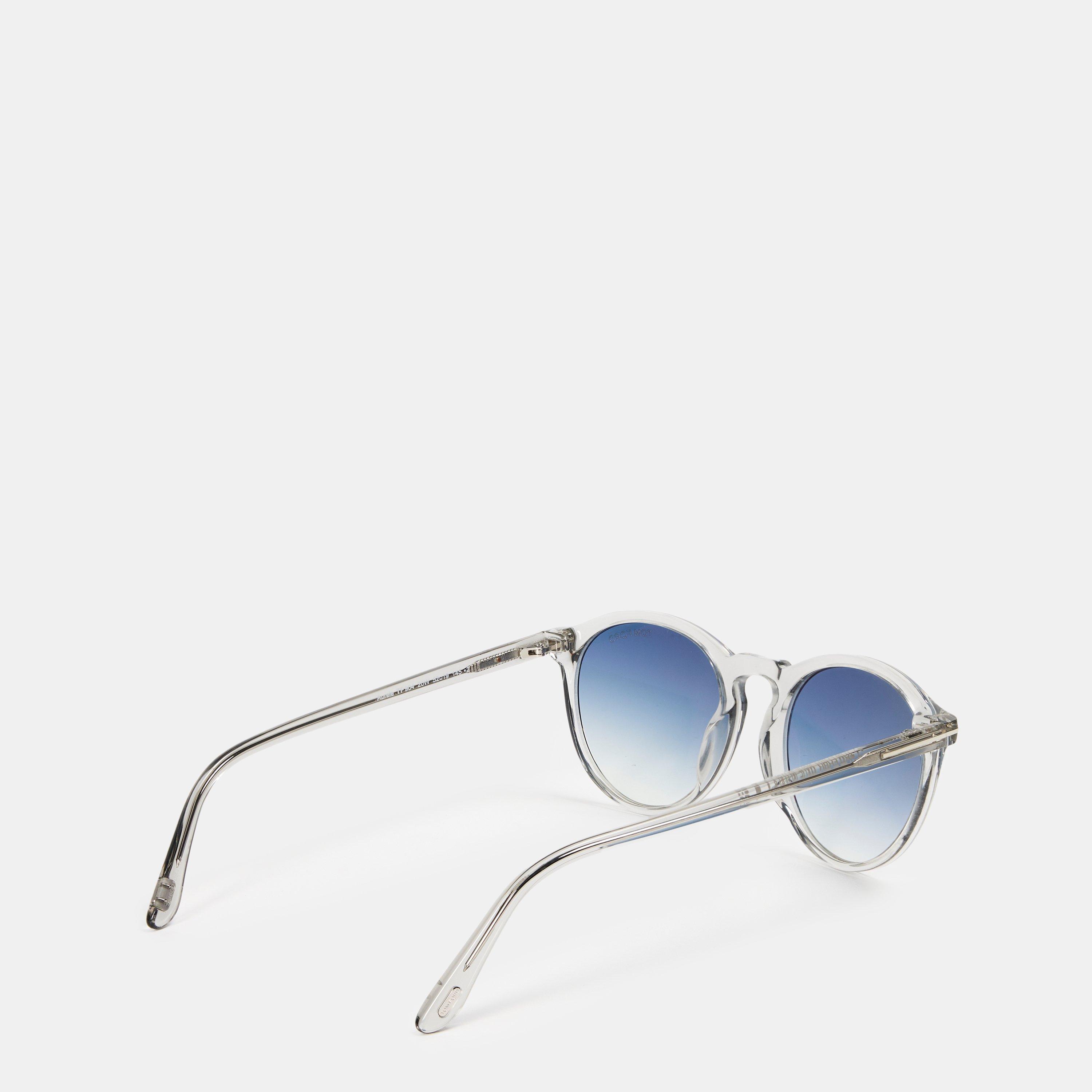 Grey - Tom Ford - Men's Round Sunglasses, Round Style - 2